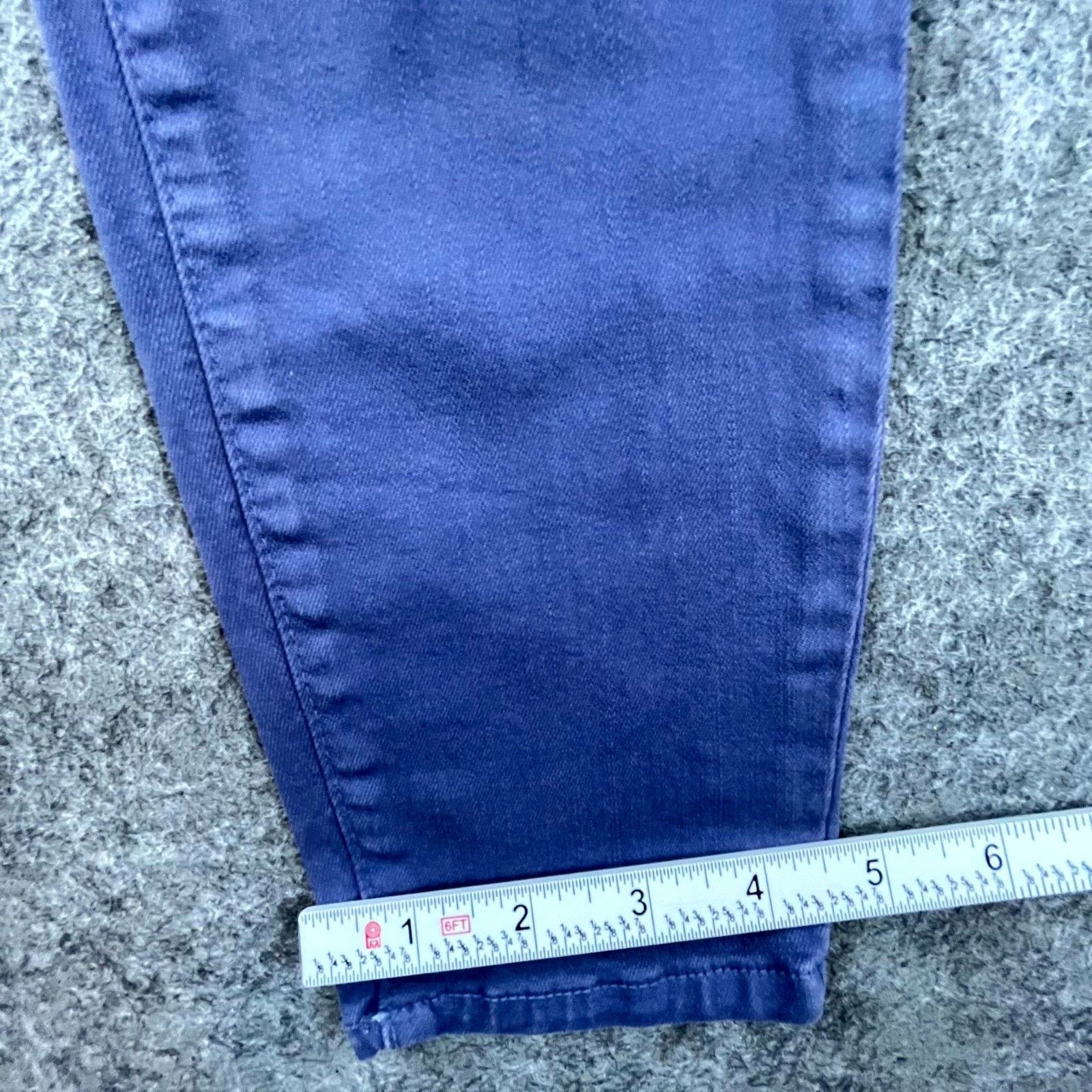 L'AGENCE L'Agence Margot Cropped Skinny Jeans Women 25 Blue Pastel Size 25" / US 0 / IT 36 - 5 Thumbnail