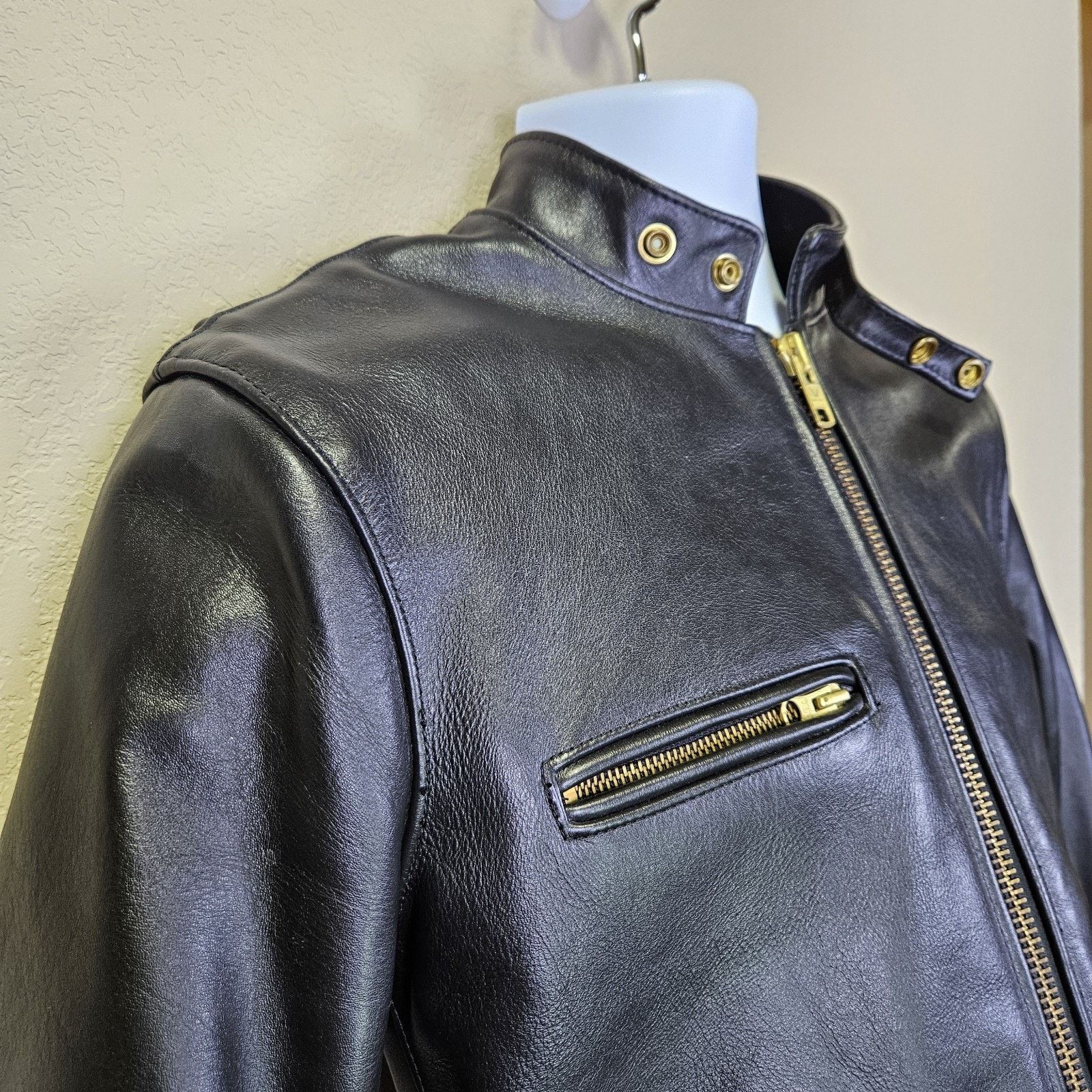 Vanson Leathers Vanson Leathers x Union Garage V7 Motorcycle Jacket Black Size US M / EU 48-50 / 2 - 5 Thumbnail