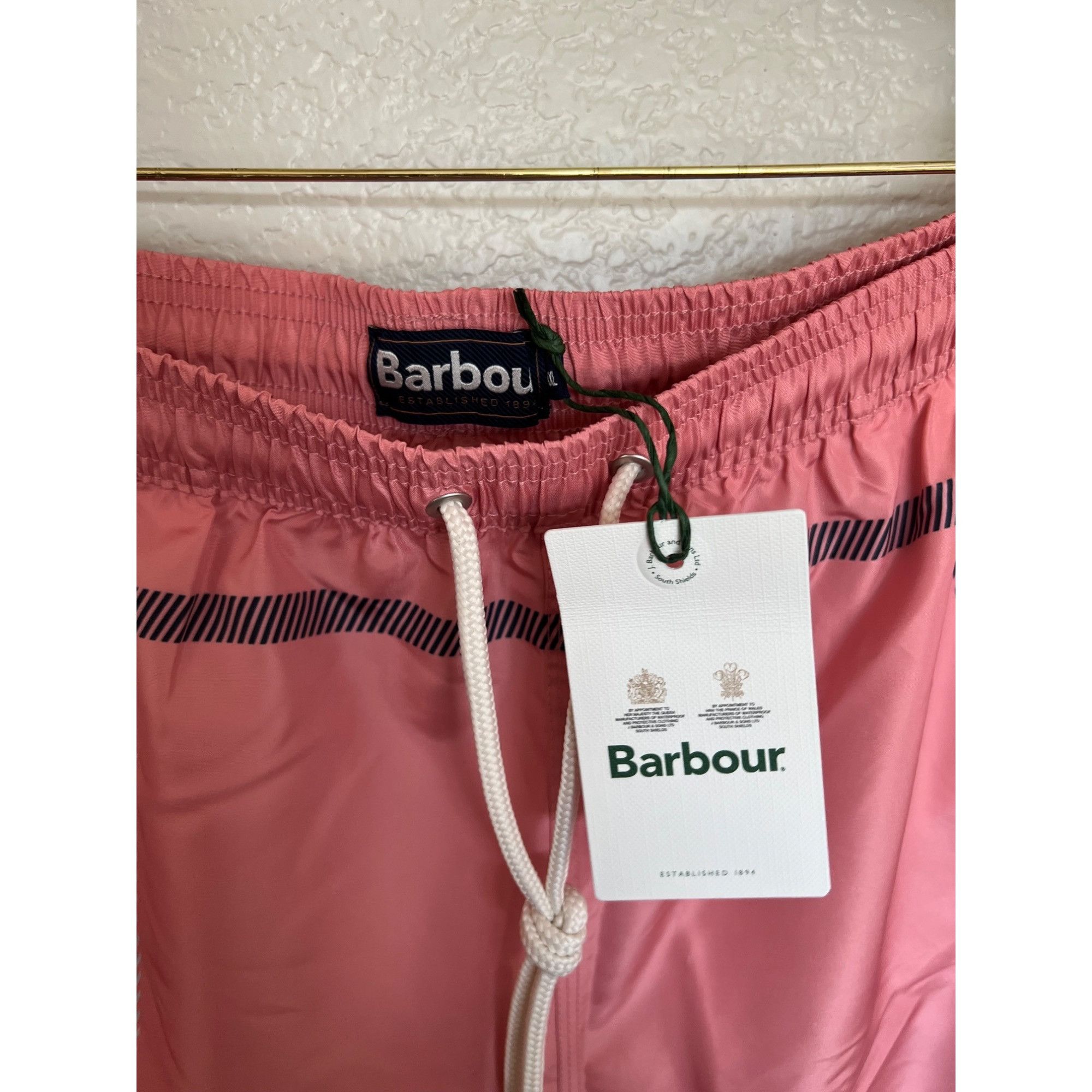 Barbour Barbour Pink Mens Swim Shorts - NWT Size XXL Size US 40 / EU 56 - 3 Thumbnail
