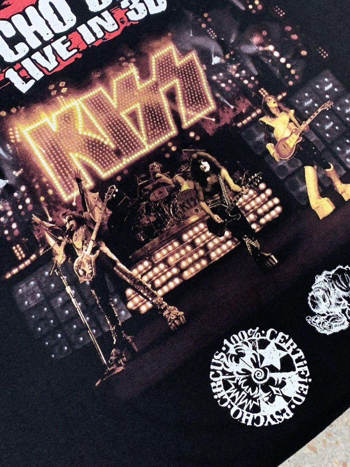 KISS 🛒 Kiss – Psycho Circus Live in 3D 90s Shirt Size US XL / EU 56 / 4 - 9 Thumbnail