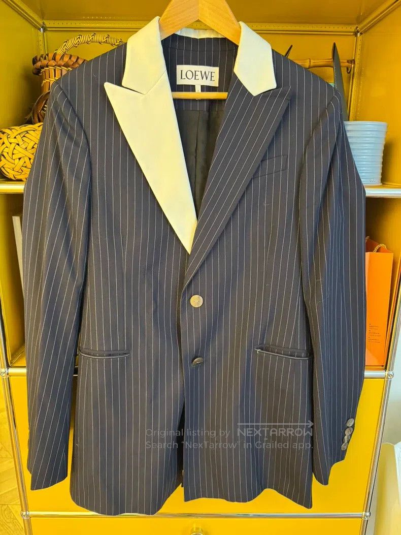 Loewe Loewe Men's Striped Suit Size 46L - 3 Thumbnail