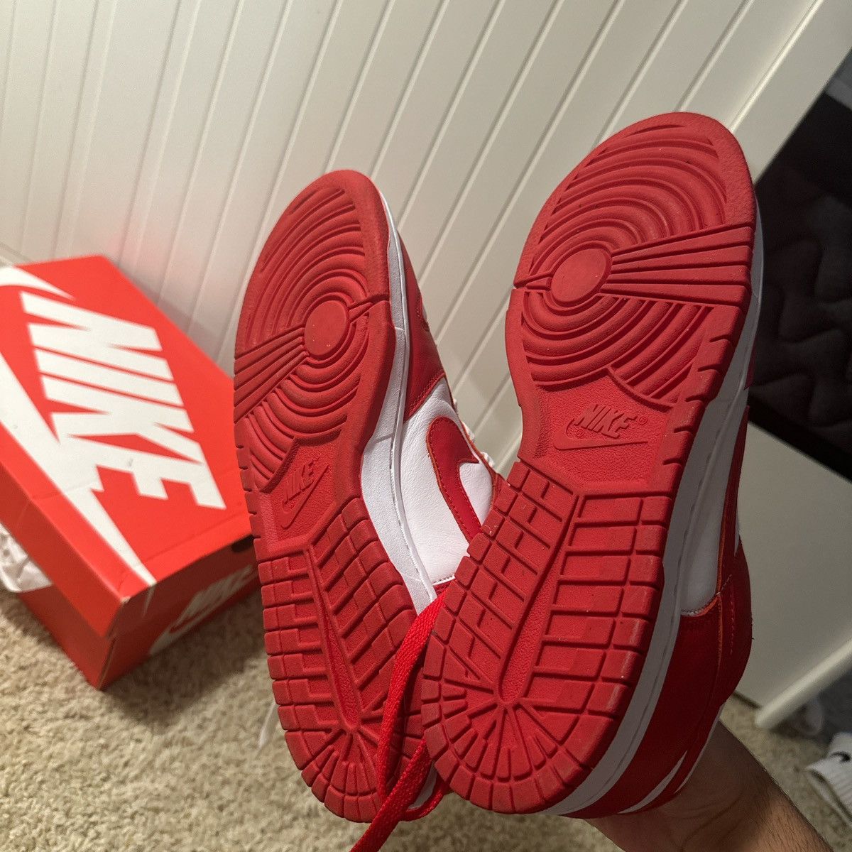 Nike × Vintage Nike dunks st john Size US 10.5 / EU 43-44 - 10 Thumbnail