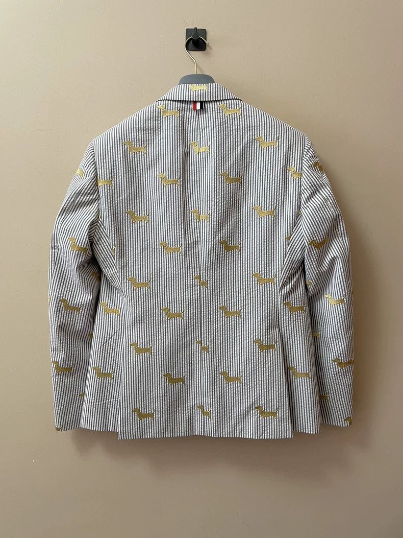 Thom Browne Thom BrowneGolden dog embroidered bubble gauze suit 2503-N Size US M / EU 48-50 / 2 - 7 Thumbnail