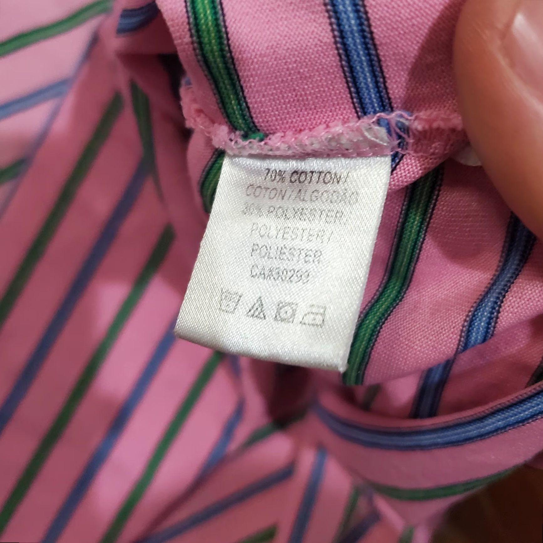 Vintage Fairway & Greene Polo Shirt Mens XL Pink Striped Doral Golf Pureformance Top Size US XL / EU 56 / 4 - 5 Thumbnail