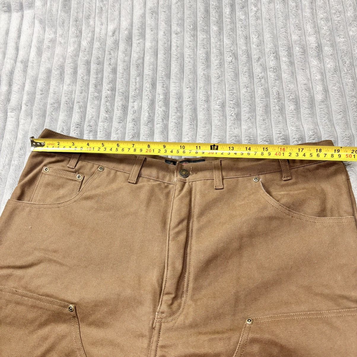 Other Five Brother Pants Mens 40x30 Brown Sherpa Lined Double Knee Size US 40 / EU 56 - 12 Thumbnail