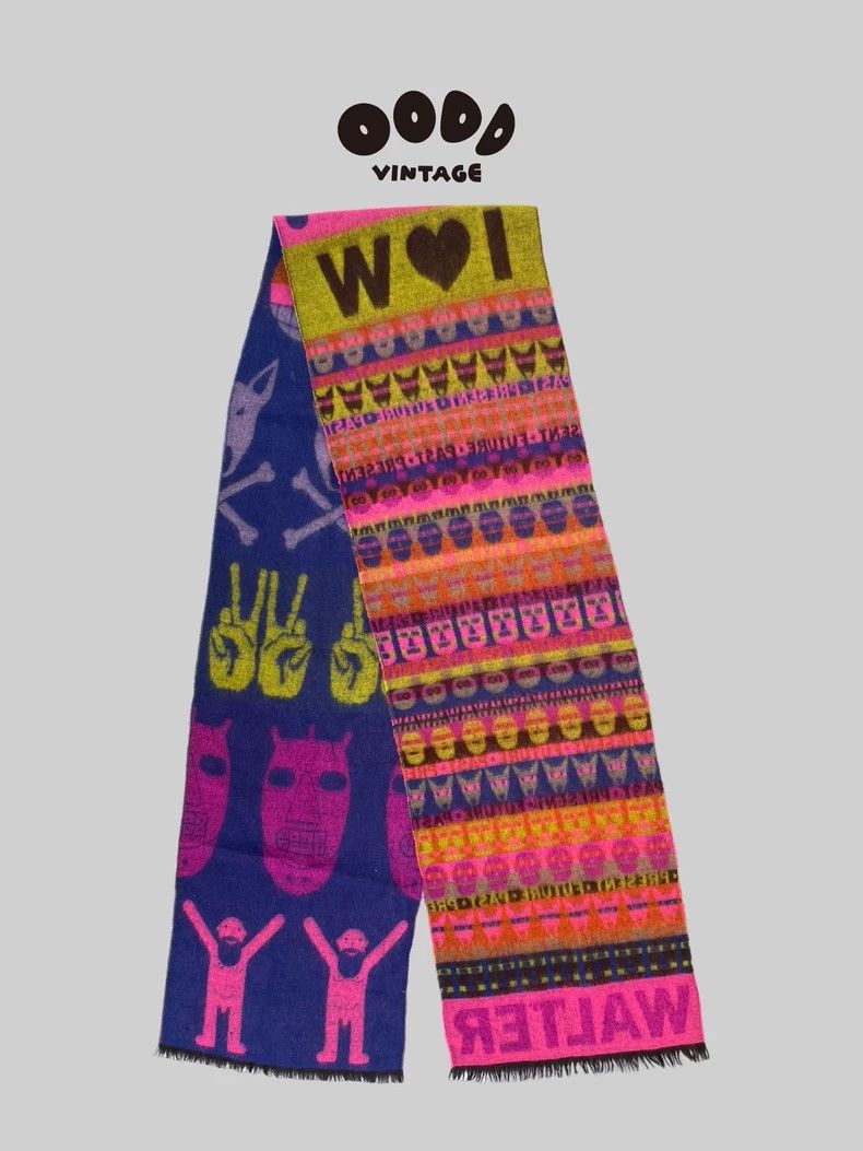 Walter Van Beirendonck Walter Van Beirendonck Fluorescent Scarf Cape - dmc Size ONE SIZE - 1 Thumbnail