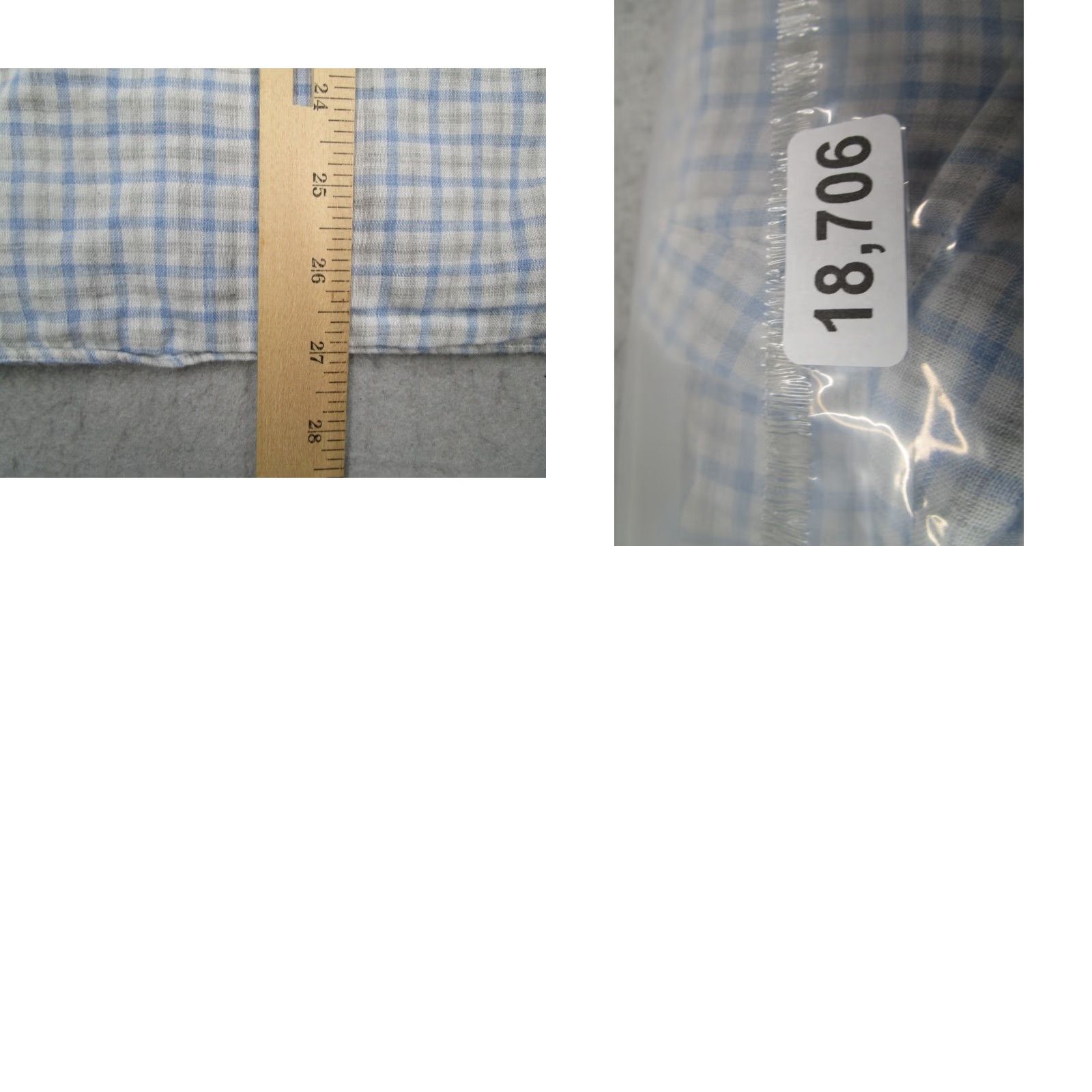 UNTUCKit VINTAGE UNTUCKit Men's Shirt Large Blue Check Casual Button-Up Long Sleeve Cotton Fall Spring Summer Winter Classic Brand Size US L / EU 52-54 / 3 - 8 Thumbnail
