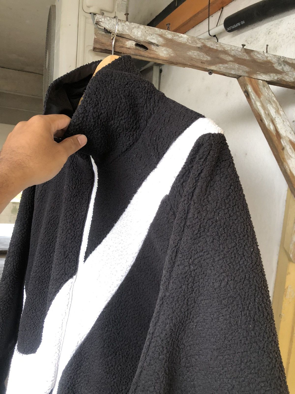 Nike Nike Big Swoosh Fleece Reversible Jacket Size US M / EU 48-50 / 2 - 15 Thumbnail