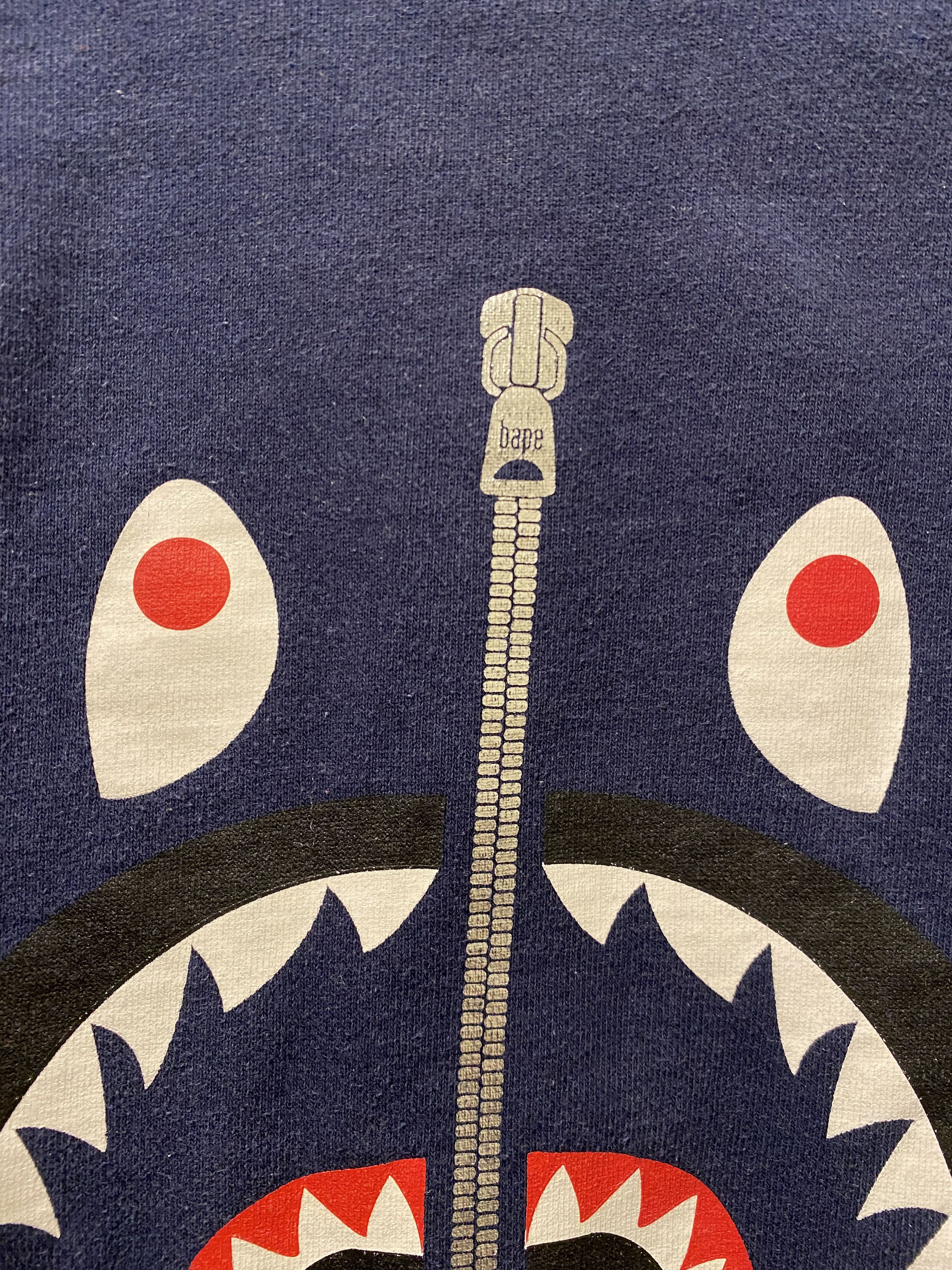Bape Shark Crewneck Size S / US 4 / IT 40 - 2 Thumbnail
