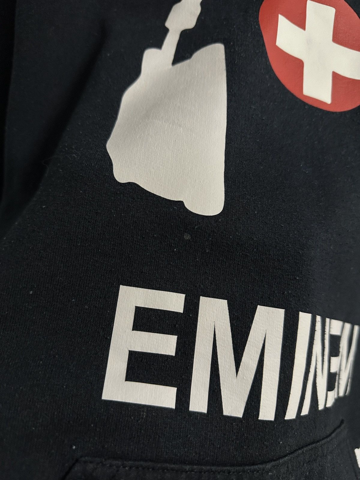 Eminem Rare Vintage Hoodie Eminem Merch Y2K Style Rap Size US M / EU 48-50 / 2 - 9 Thumbnail