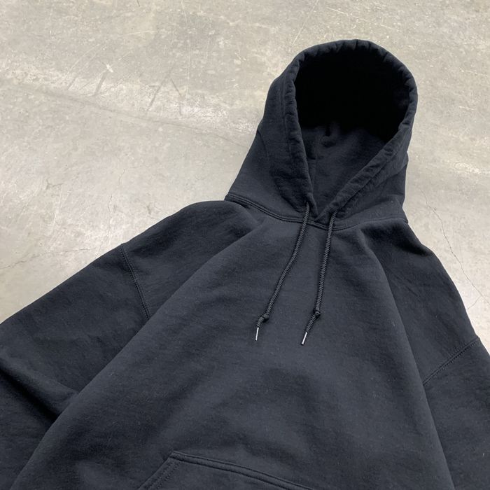 Vintage Y2K BLACK BLANK HOODIE | Grailed