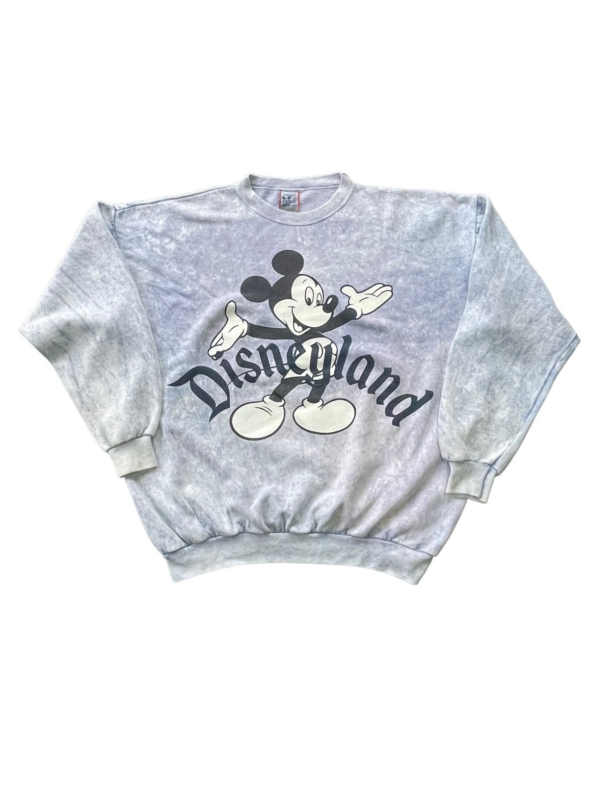 Disney Vintage Mickey Mouse Disneyland Bleached Sweatshirt Size US XXL / EU 58 / 5 - 1 Thumbnail
