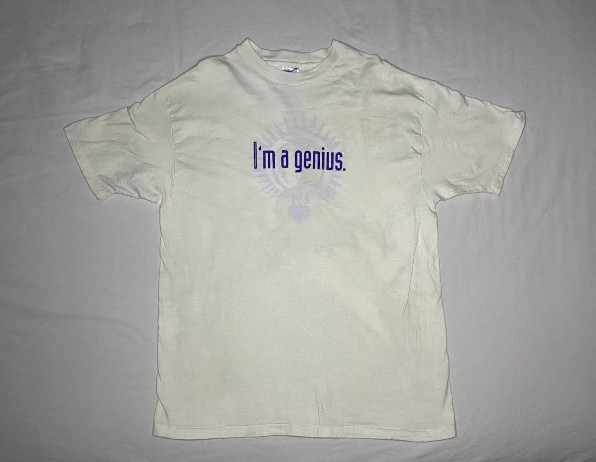 Hanes I’m A Genius Digital Equipment Corporation Promo Tee XL VTG Size US XL / EU 56 / 4 - 1 Thumbnail