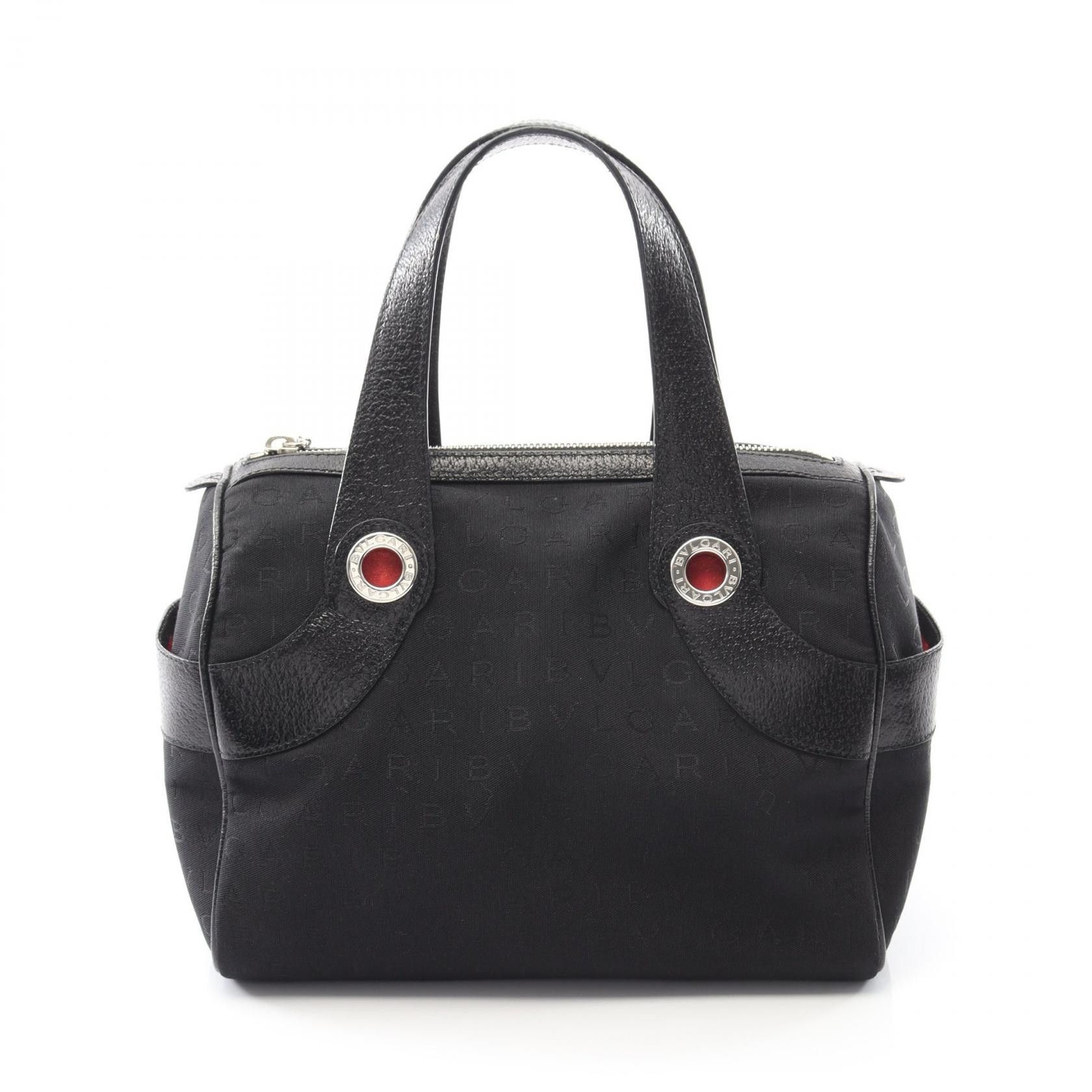 Bvlgari Bvlgari Bvlgari Logomania Canvas Leather Handbag Textile Handbag DUTY FREE for USA Size ONE SIZE - 1 Thumbnail