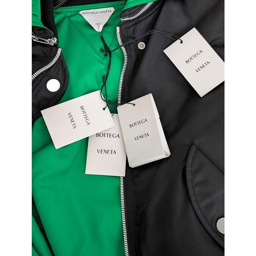 Bottega Veneta o1rshd1 Nylon Garabdine Puffer Jacket in Black Size US S / EU 44-46 / 1 - 18 Thumbnail