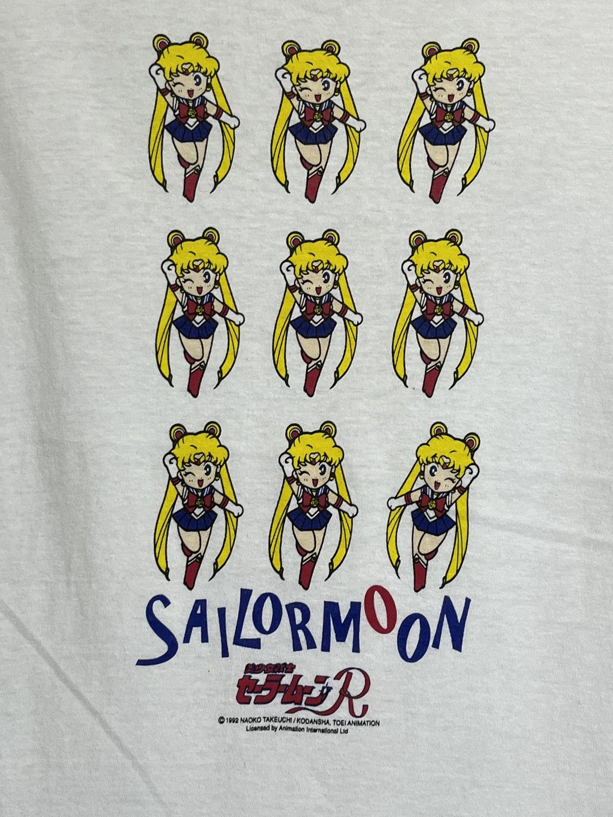 Anime RARE🔥VINTAGE 90s SAILOR MOON ANIME 1992 TEE SHIRT Size US M / EU 48-50 / 2 - 3 Thumbnail