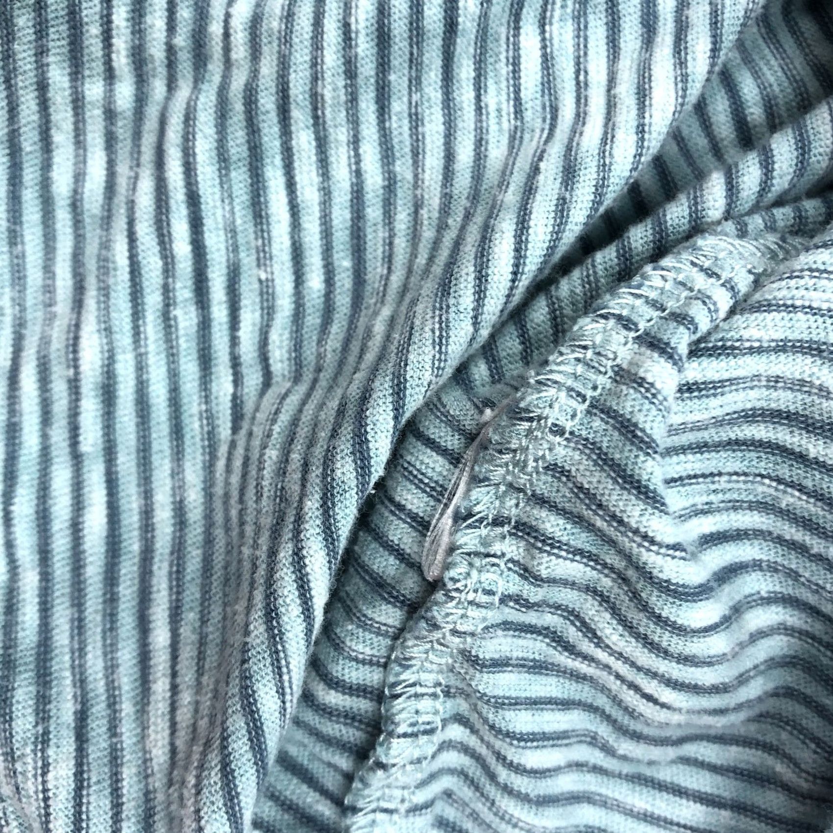 Faherty Faherty Brand Polo Shirt Green Blue White Stripe Short Sleeve Pocket 2XL Mens Size US XXL / EU 58 / 5 - 7 Thumbnail