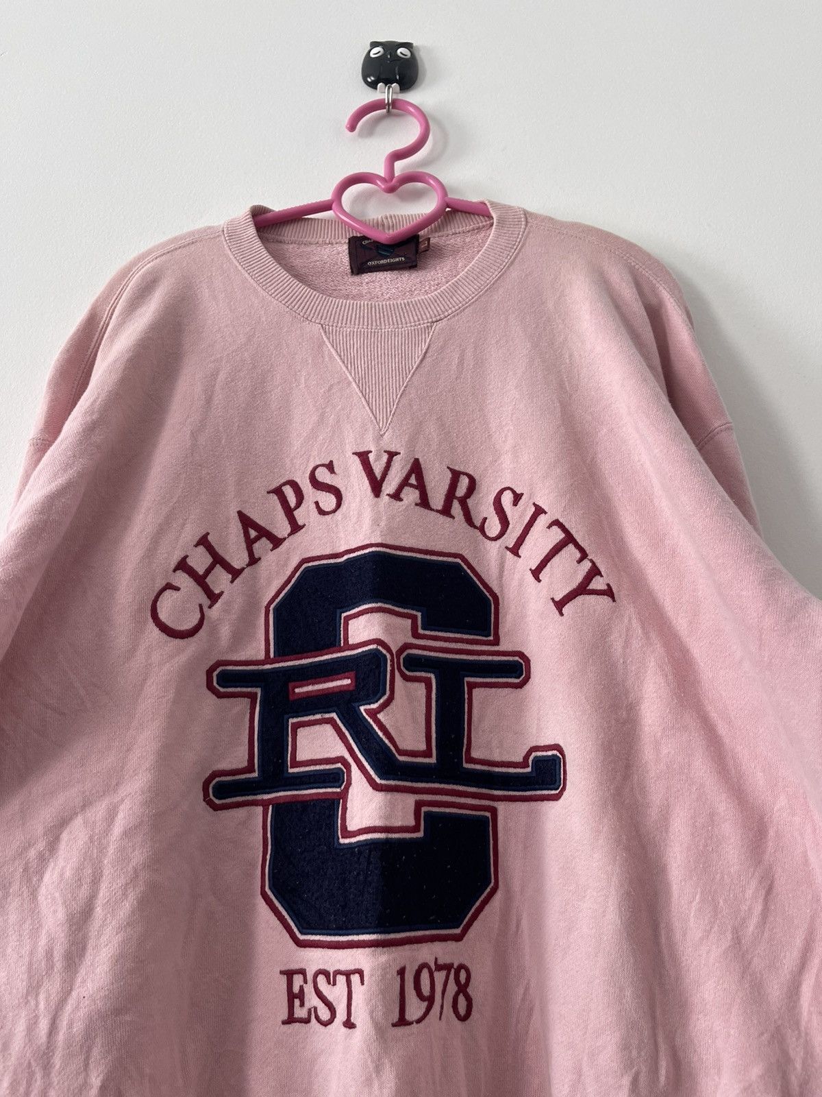 Chaps Ralph Lauren Rare 90s Vintage CHAPS RALPH LAUREN CRL Oxford Eights Tag Size US L / EU 52-54 / 3 - 3 Thumbnail
