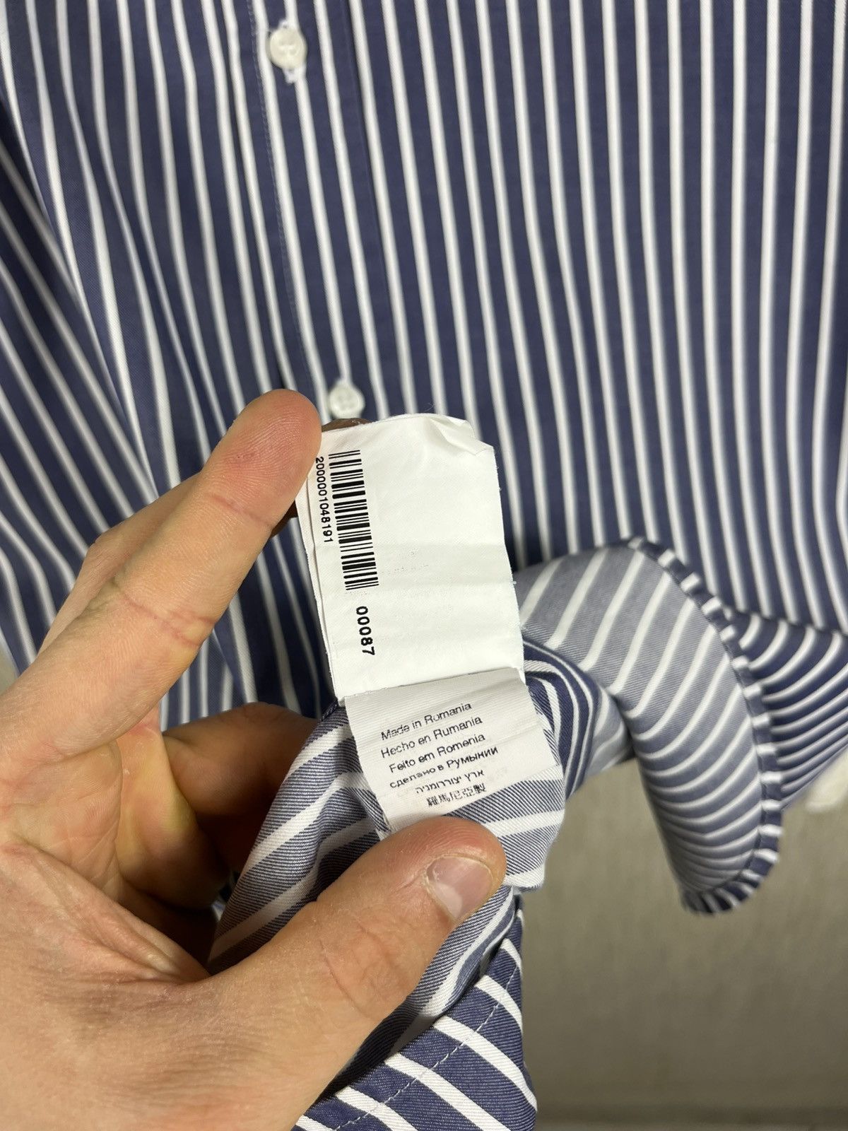 Roberto Cavalli Vintage Roberto Just Cavalli luxury baroque striped shirt Size US S / EU 44-46 / 1 - 21 Thumbnail