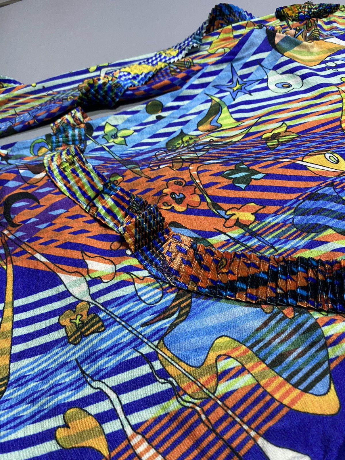 Issey Miyake SS14 Printed Top Size M / US 6-8 / IT 42-44 - 5 Thumbnail