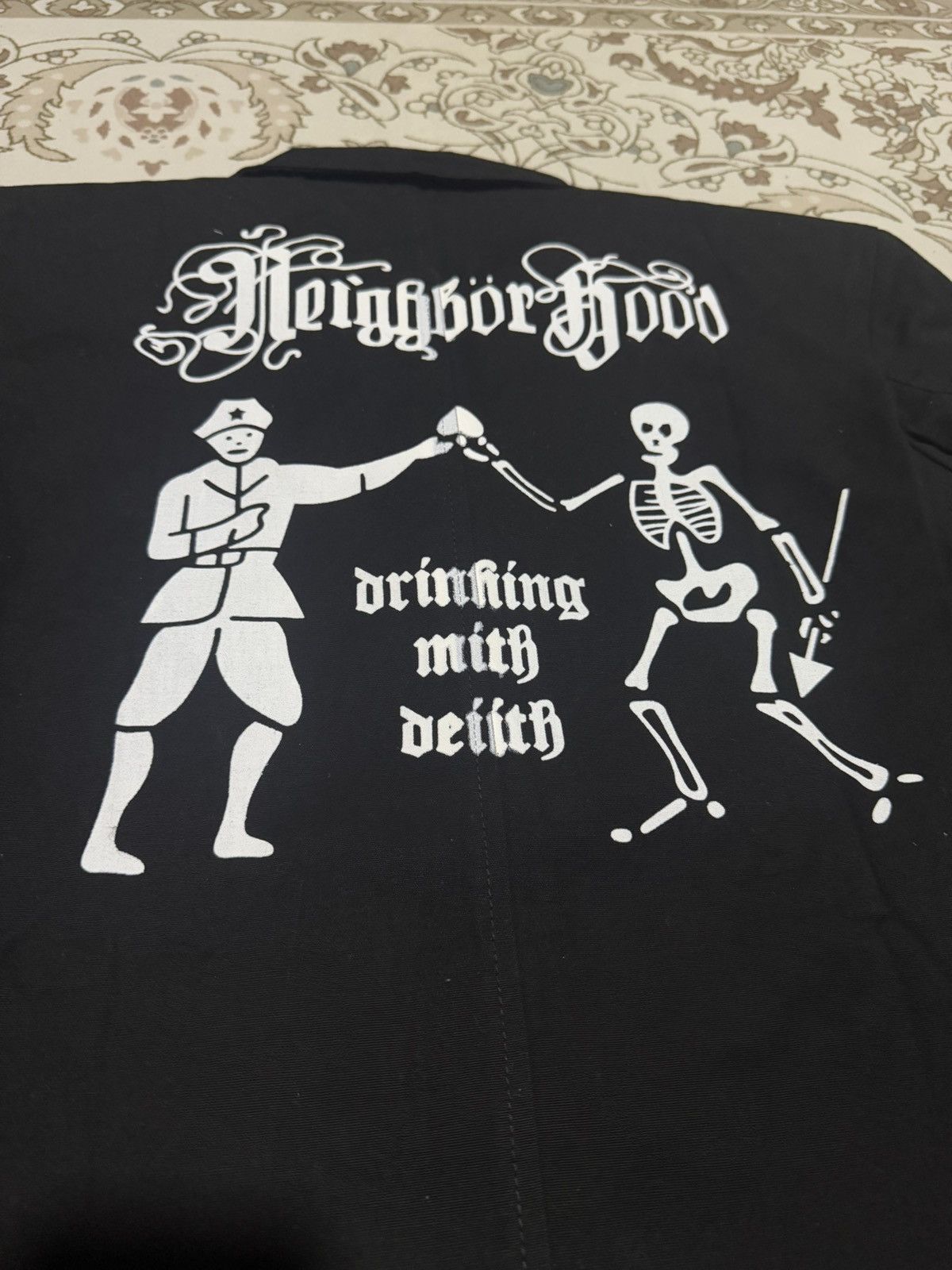 Issey Miyake × Mastermind Japan × Neighborhood OG Mastermind x Nbhd “Dealing with death” Coach Jacket Size US M / EU 48-50 / 2 - 4 Thumbnail