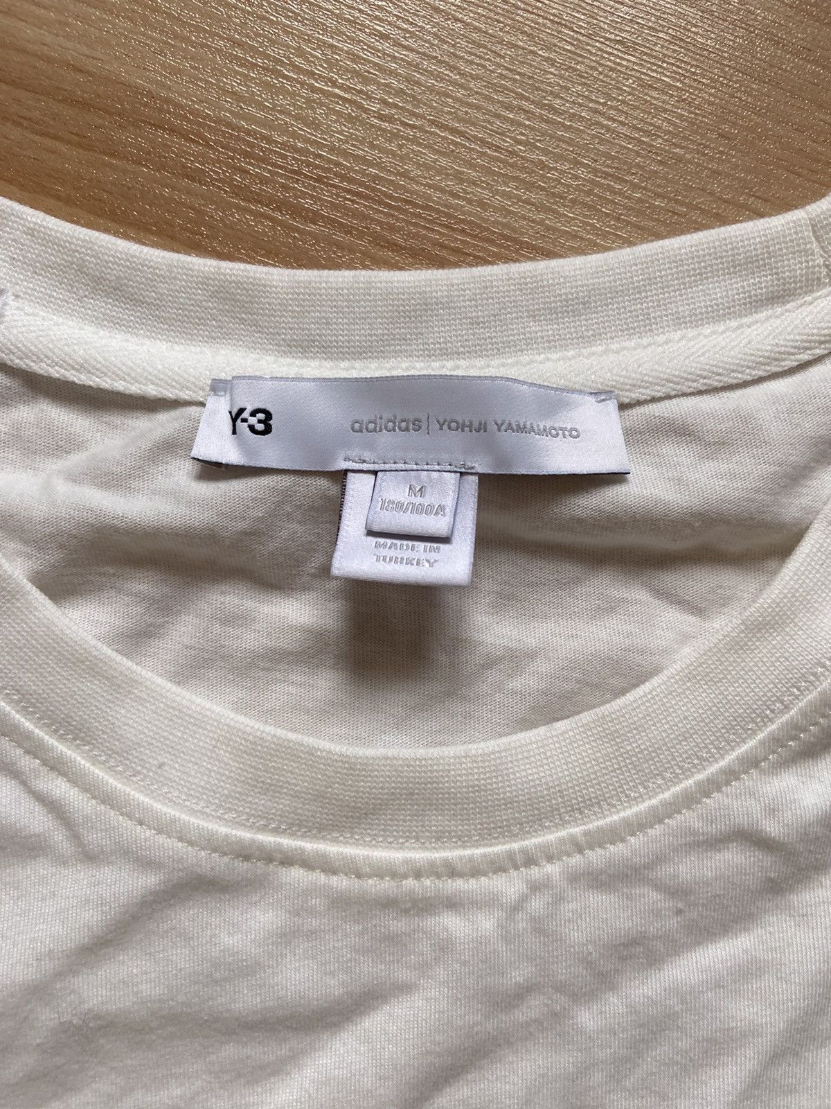 Yohji Yamamoto Adidas x Yohji Yamamoto x Y-3 Yohji Slicon Logo T-Shirt Size US M / EU 48-50 / 2 - 3 Thumbnail