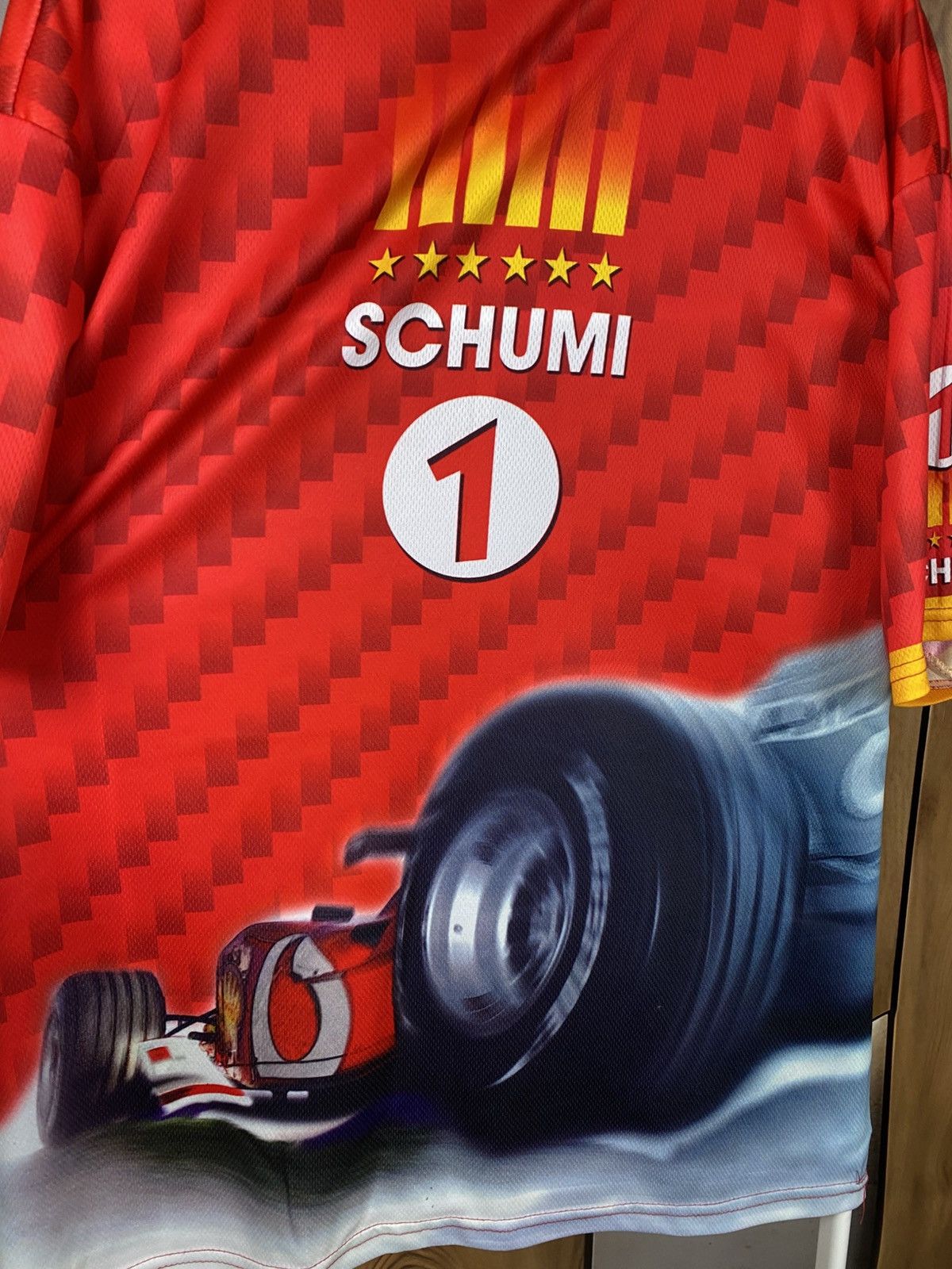 Formula 1 🏎️Vintage 00s T-Shirt Michael Schumacher Ferrari Formula 1 🏎️ Size US XL / EU 56 / 4 - 4 Thumbnail