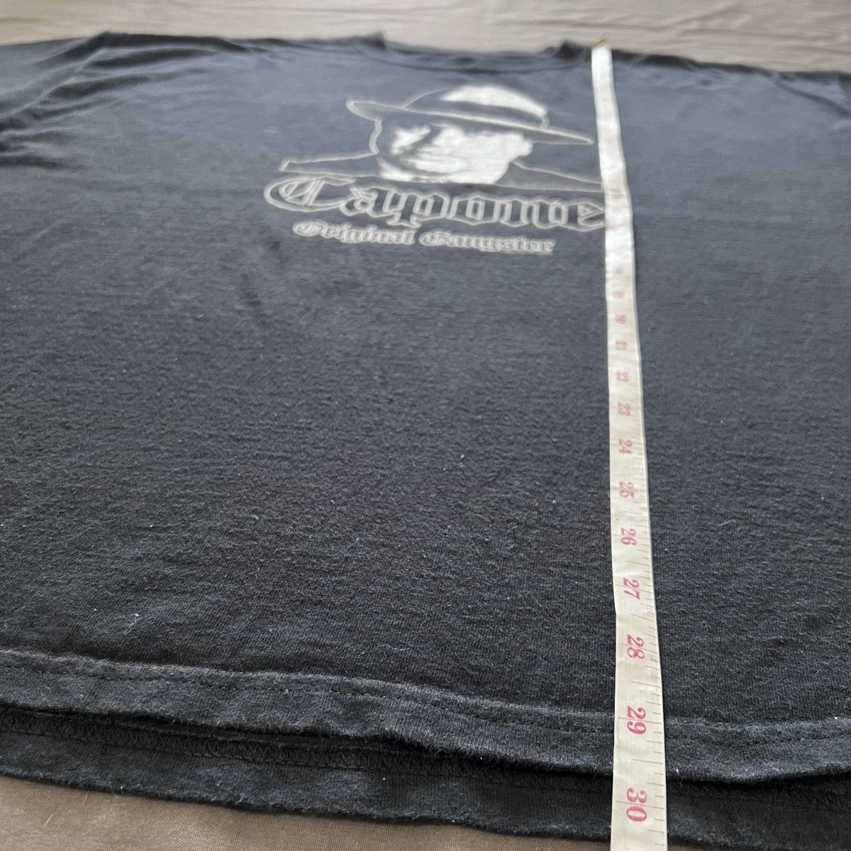 Vintage Vintage Y2K Al Capone Mafia Fashion victim Tee 2XL Movie Size US XXL / EU 58 / 5 - 7 Thumbnail