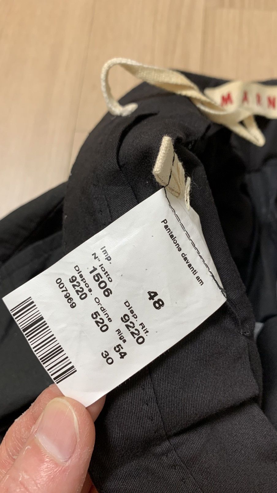 Marni Marni Unique Fabric Pants Trousers Size IT44 Size US 28 / EU 44 - 9 Thumbnail