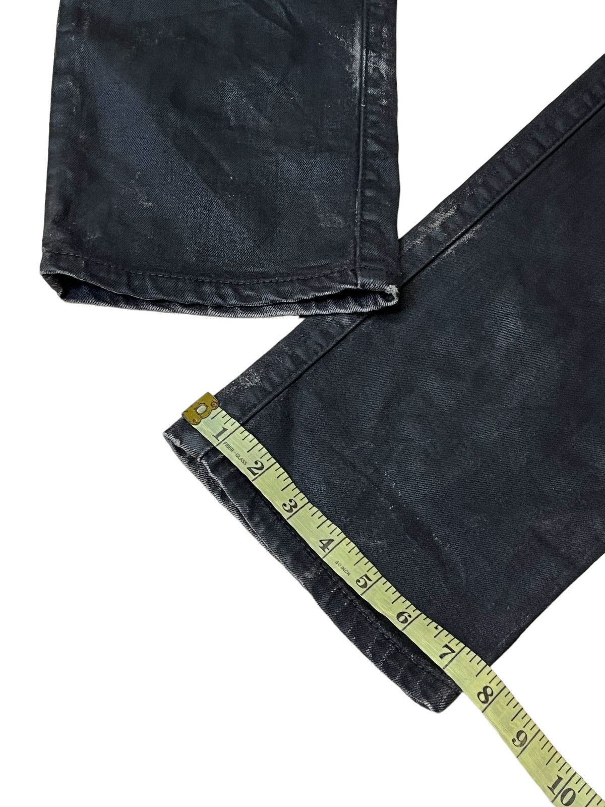 Japanese Brand FADED🔥JAPANESE UGLY BROS RIDING PANTS INSPIRED BALMAIN JEANS Size US 34 / EU 50 - 18 Thumbnail