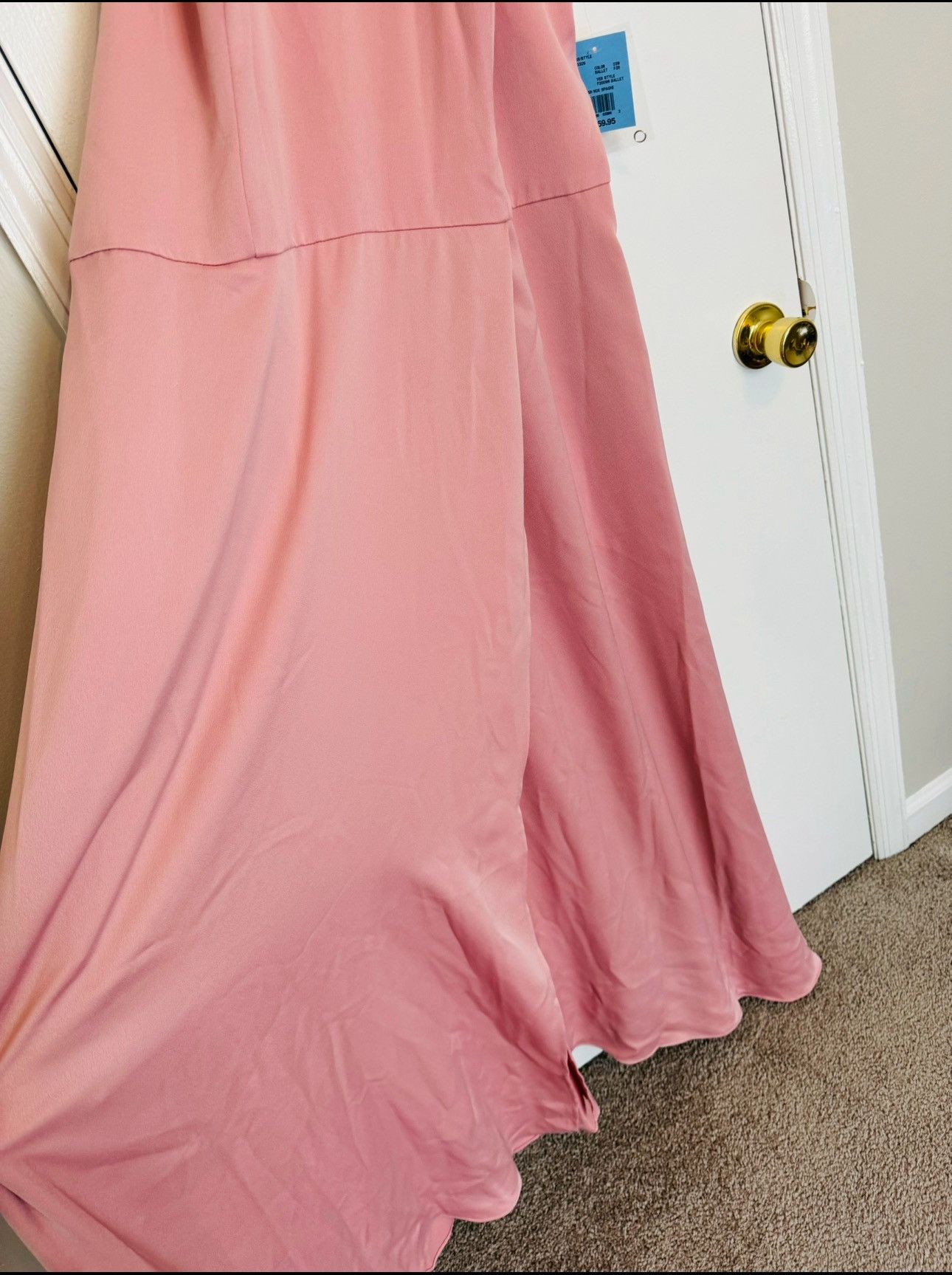 Other Celebrate DB Studio High Neck Chiffon Bridesmaid Dress Sz 20 Size 3XL / US 20-22 - 5 Thumbnail