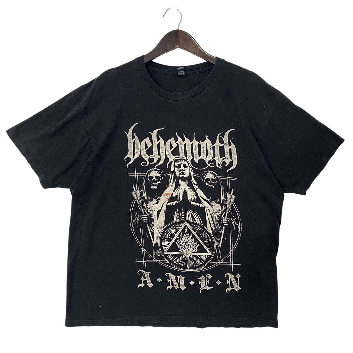 Band Tees 💥BEHEMOTH black metal band Amen rare tee shirt Size US XL / EU 56 / 4 - 1 Thumbnail