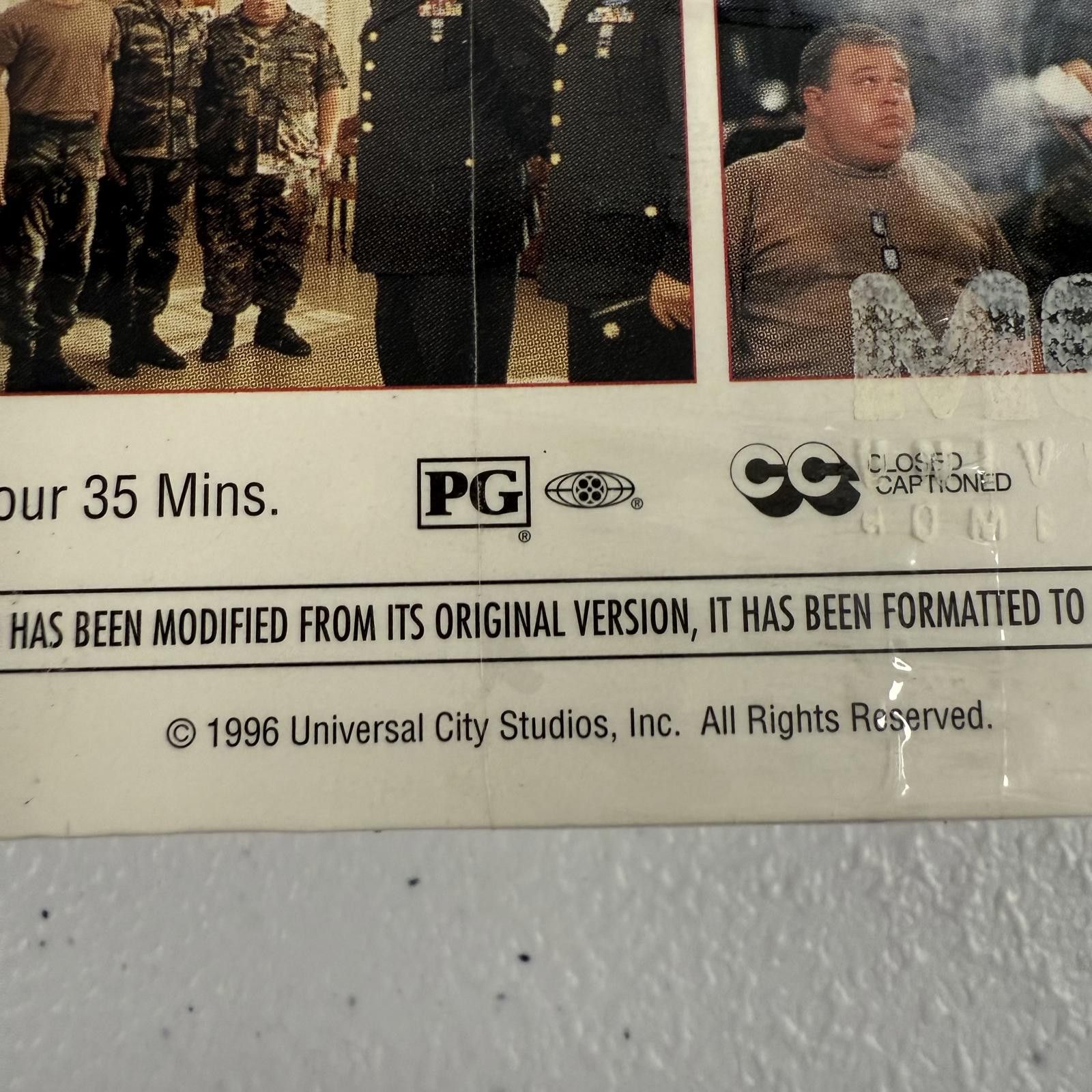 Designer SGT. BILKO VHS 1996 Steve Martin DS SEALED MCA Watermarks Size ONE SIZE - 9 Thumbnail