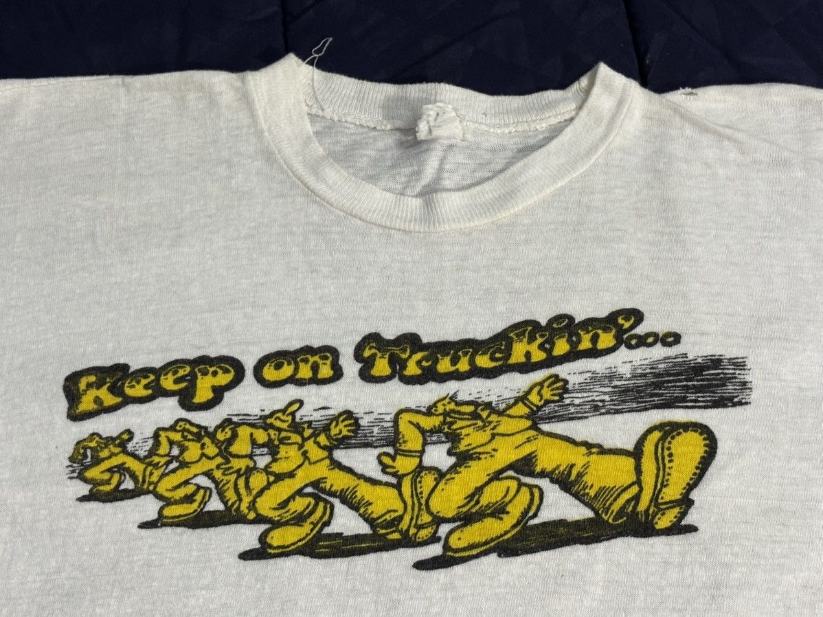 Vintage Vintage 60s 70s Keep on Truckin Size US S / EU 44-46 / 1 - 4 Thumbnail