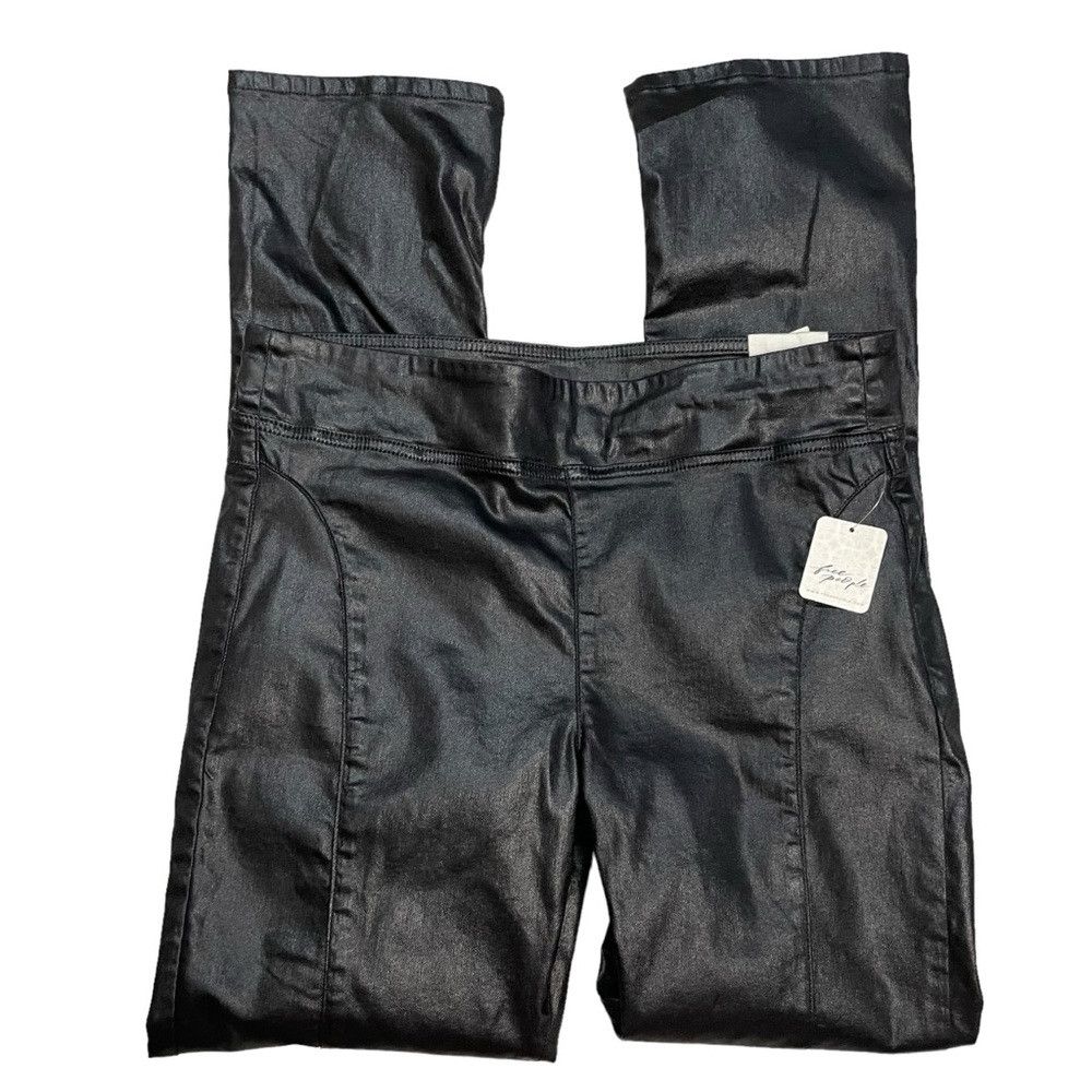 Free People NWT New $128 Free People Women's Double Dutch Coated Pull-O Size 36" / US 14 / IT 50 - 4 Thumbnail