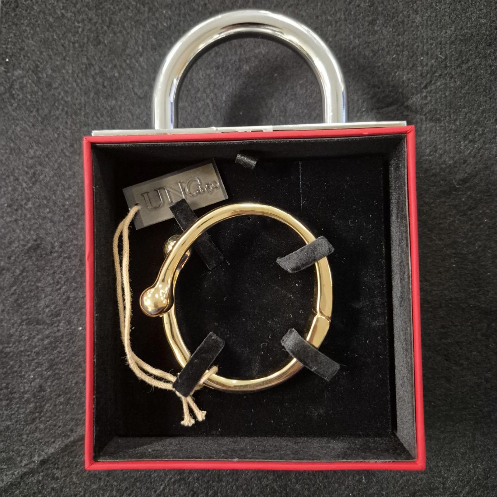 Other UNOde50 Internal Spring Alloy Rigid Bracelet 18K Gold-plated Size ONE SIZE - 4 Thumbnail