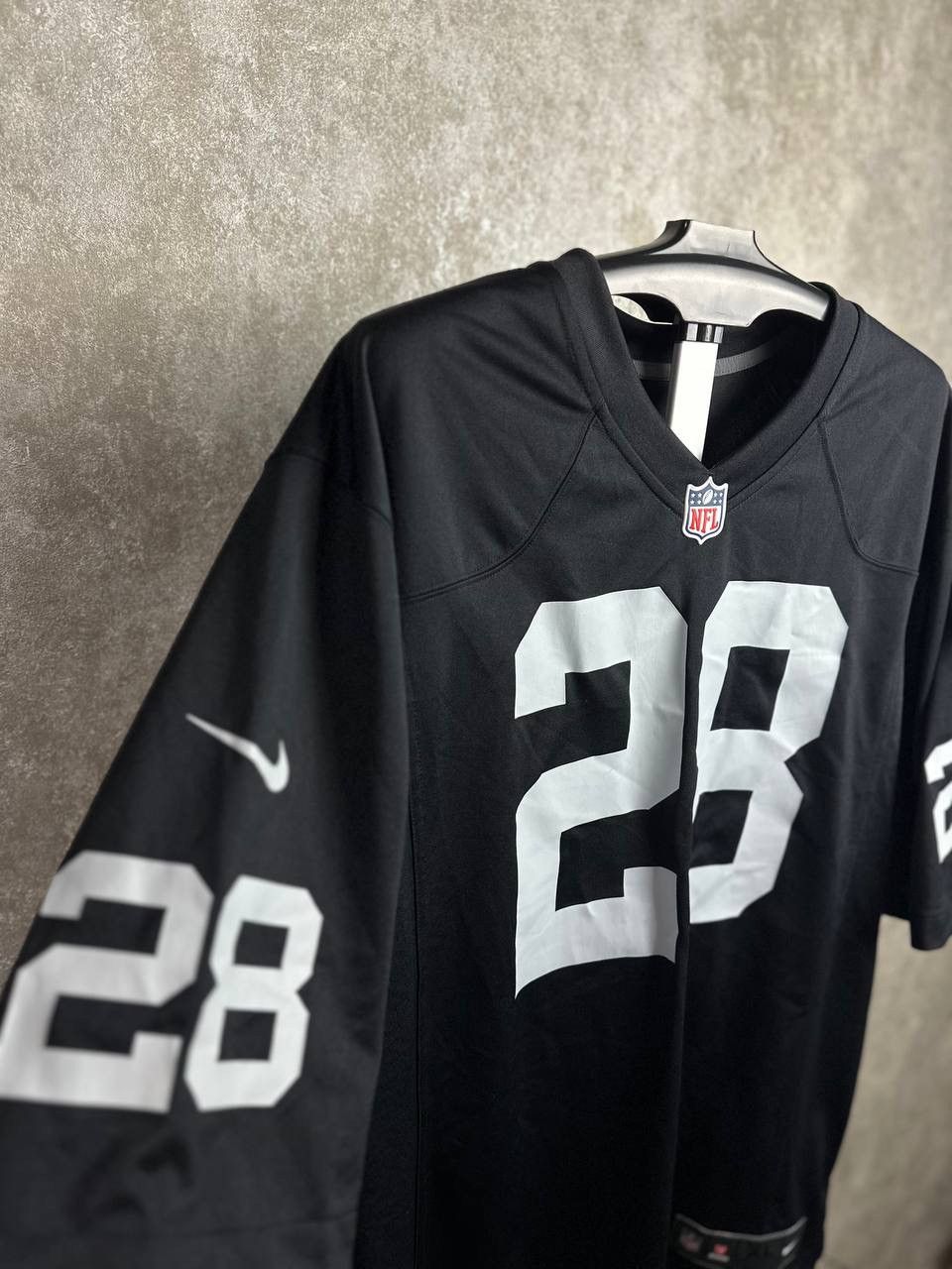 Nike NIKE Las Vegas Oakland Raiders Josh Jacobs Black NFL Size US XL / EU 56 / 4 - 3 Thumbnail