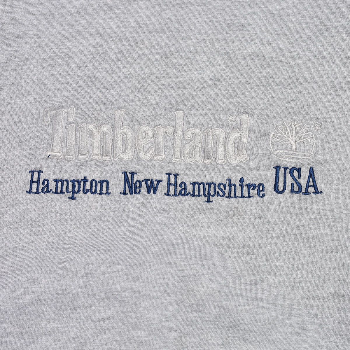Timberland Vintage Timberland Center Logo Sweatshirt Grey Size US XL / EU 56 / 4 - 6 Thumbnail