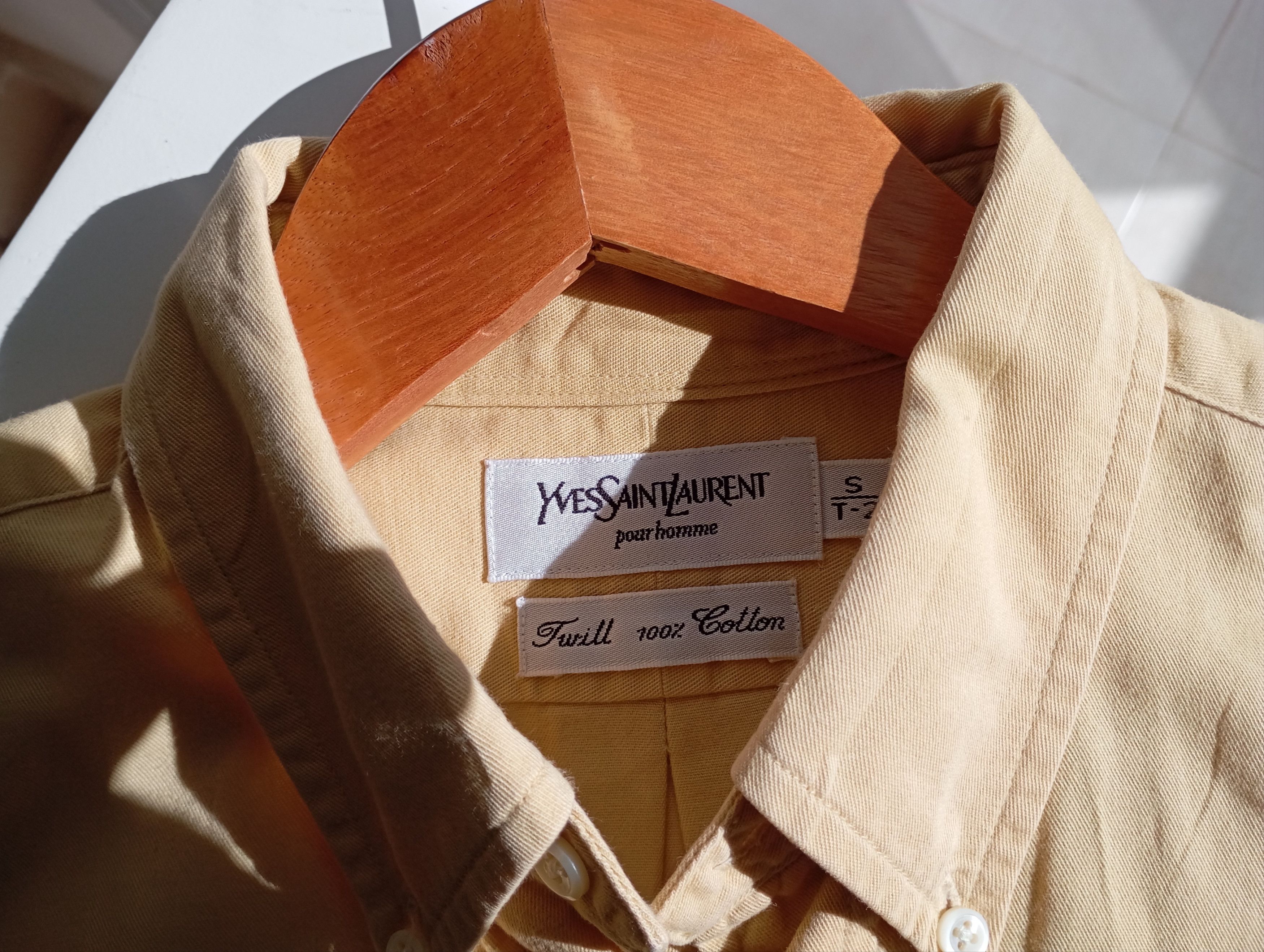 Vintage × Yves Saint Laurent Vintage 90s Yves Saint Laurent YSL shirt rare retro Y2K hype Size US M / EU 48-50 / 2 - 4 Thumbnail