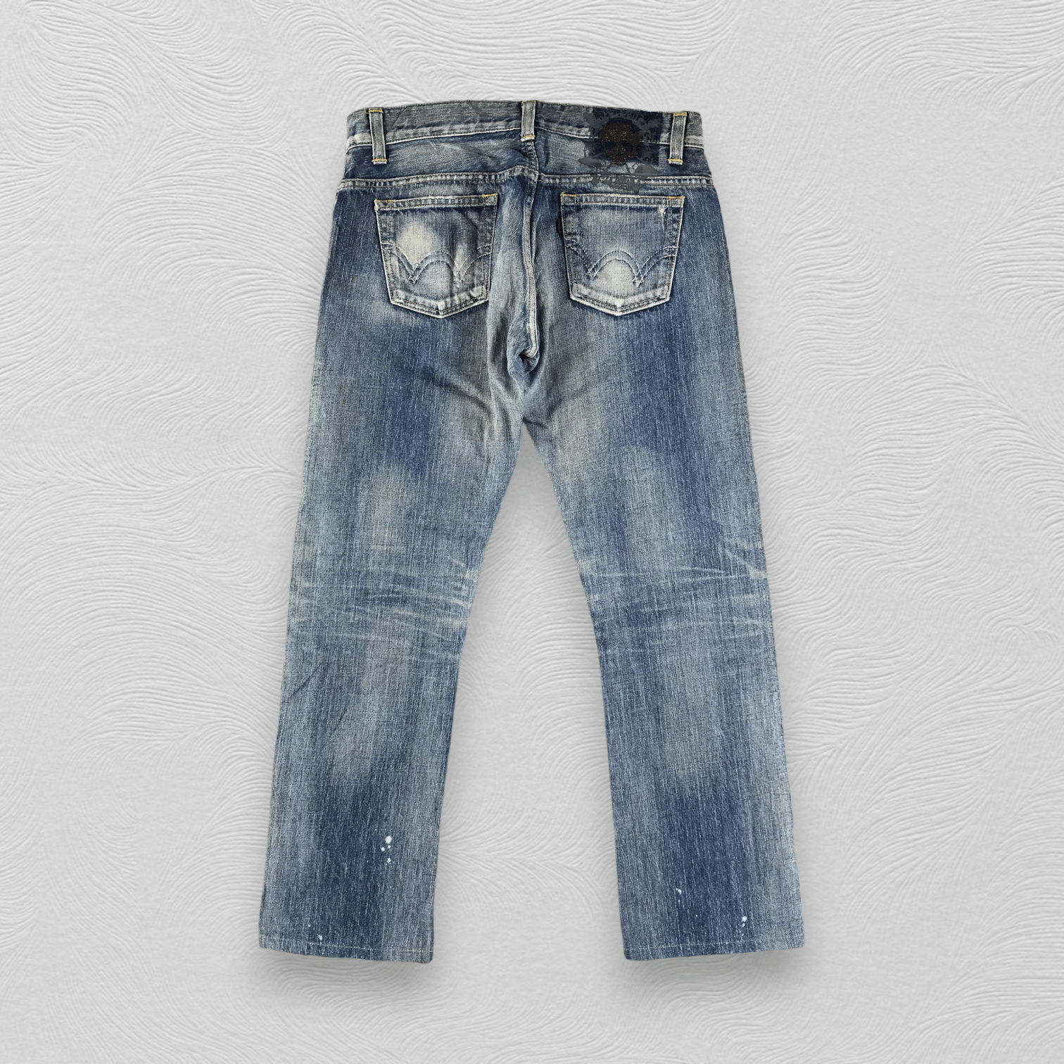 Edwin Vintage Edwin Jeans Distressed Spike Denim KJ1770 Size US 31 - 2 Thumbnail