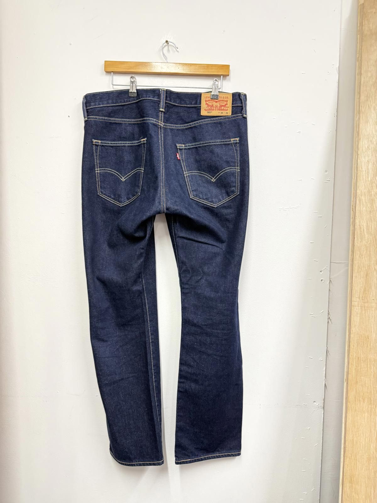 Levi's Levi Strauss & Co. 501 Original Fit Men's Jeans W36 L32 Dark Size US 36 / EU 52 - 4 Thumbnail