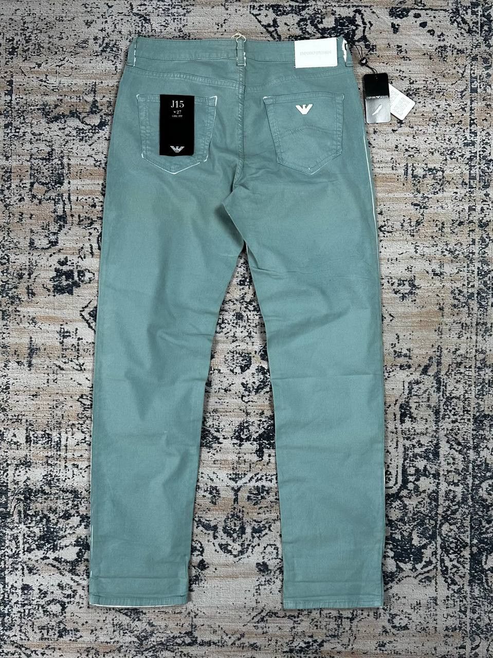 Armani Rare NEW Armani Jeans Painted White Pants Size 27" / US 4 / IT 40 - 1 Thumbnail