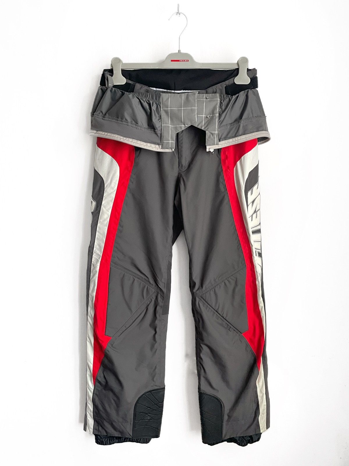 Dainese Dainese Ski Snowboard Pants Gray Red White Vintage Gorcope Size US 31 - 1 Thumbnail