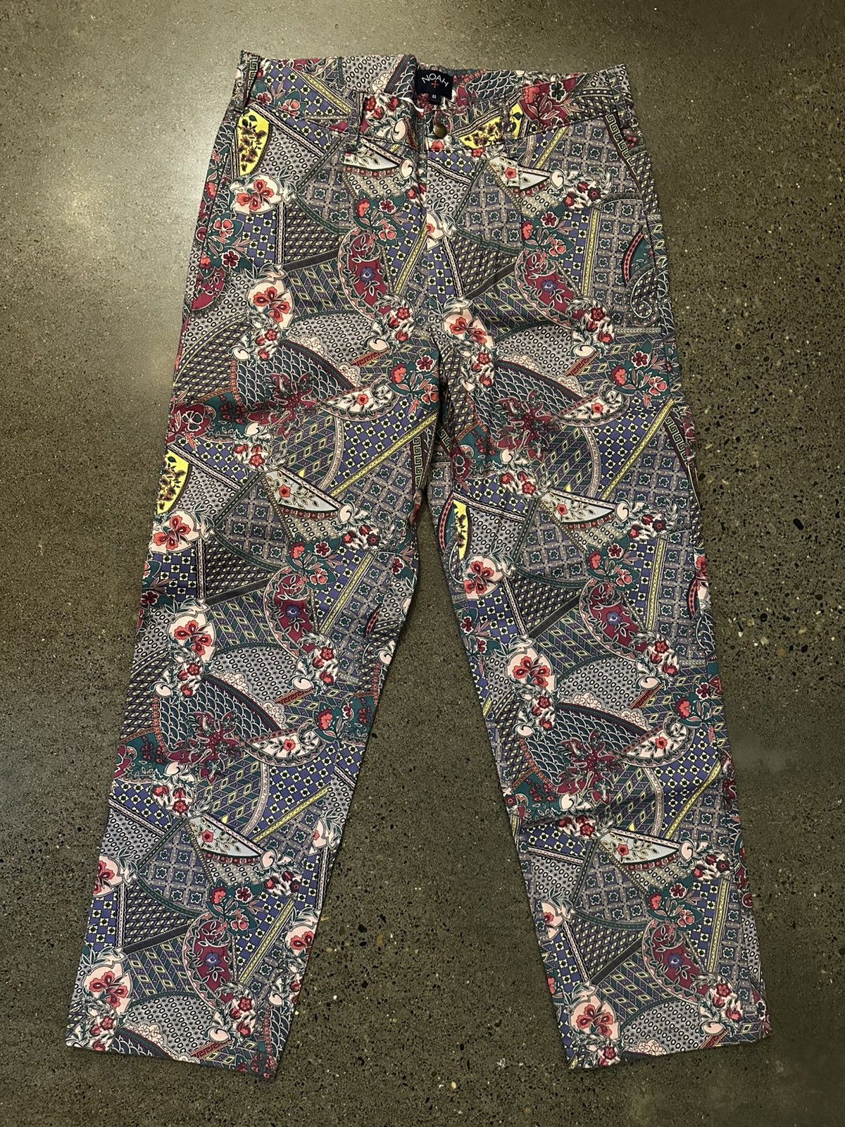 NOAH 20AW Paisley Pant ワークパンツ Noah Paisley Pants | Grailed