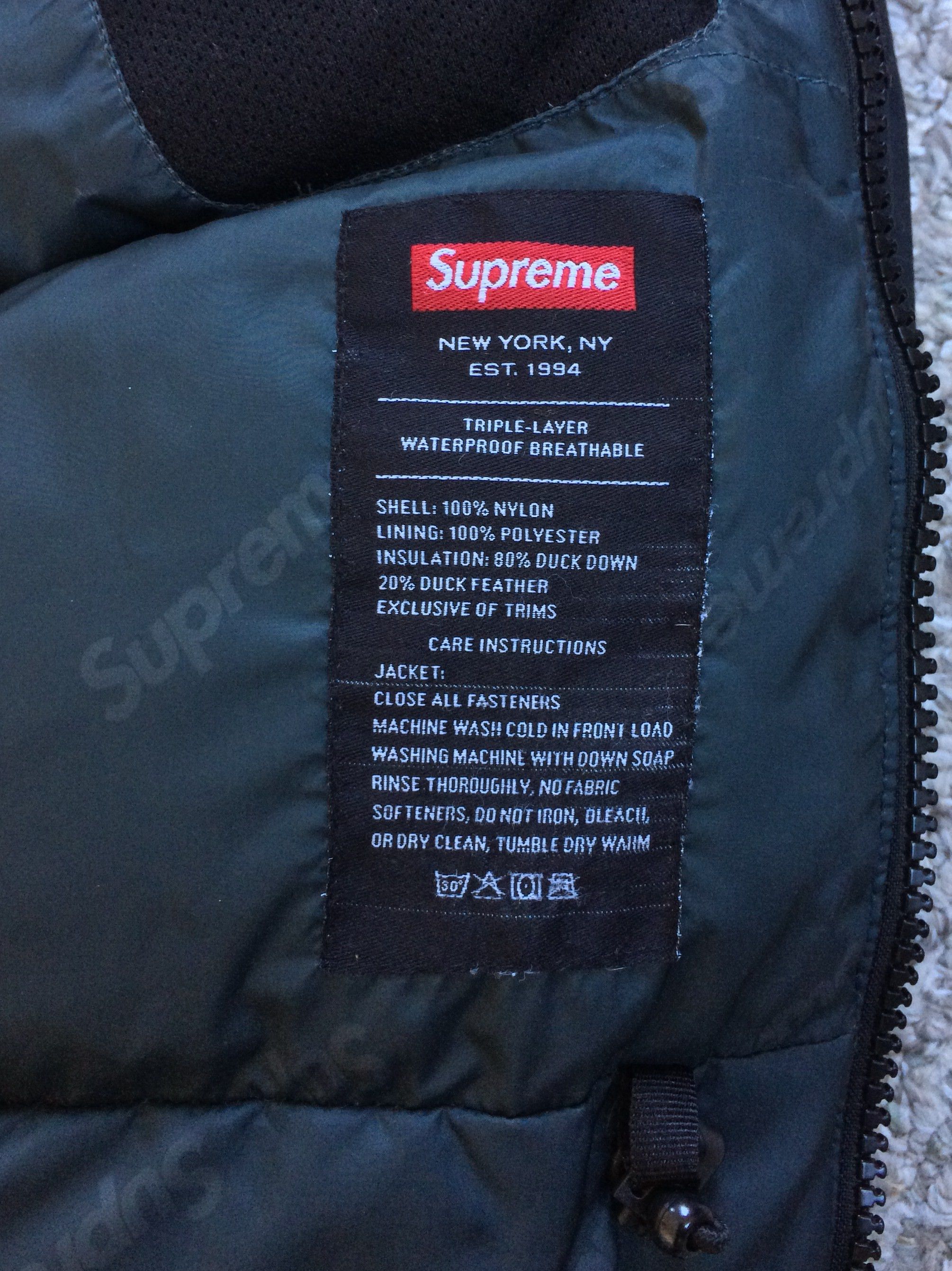 Supreme F/W 2015 Supreme Uptown Down Parka Jacket 700 Fill Small Size US S / EU 44-46 / 1 - 6 Thumbnail