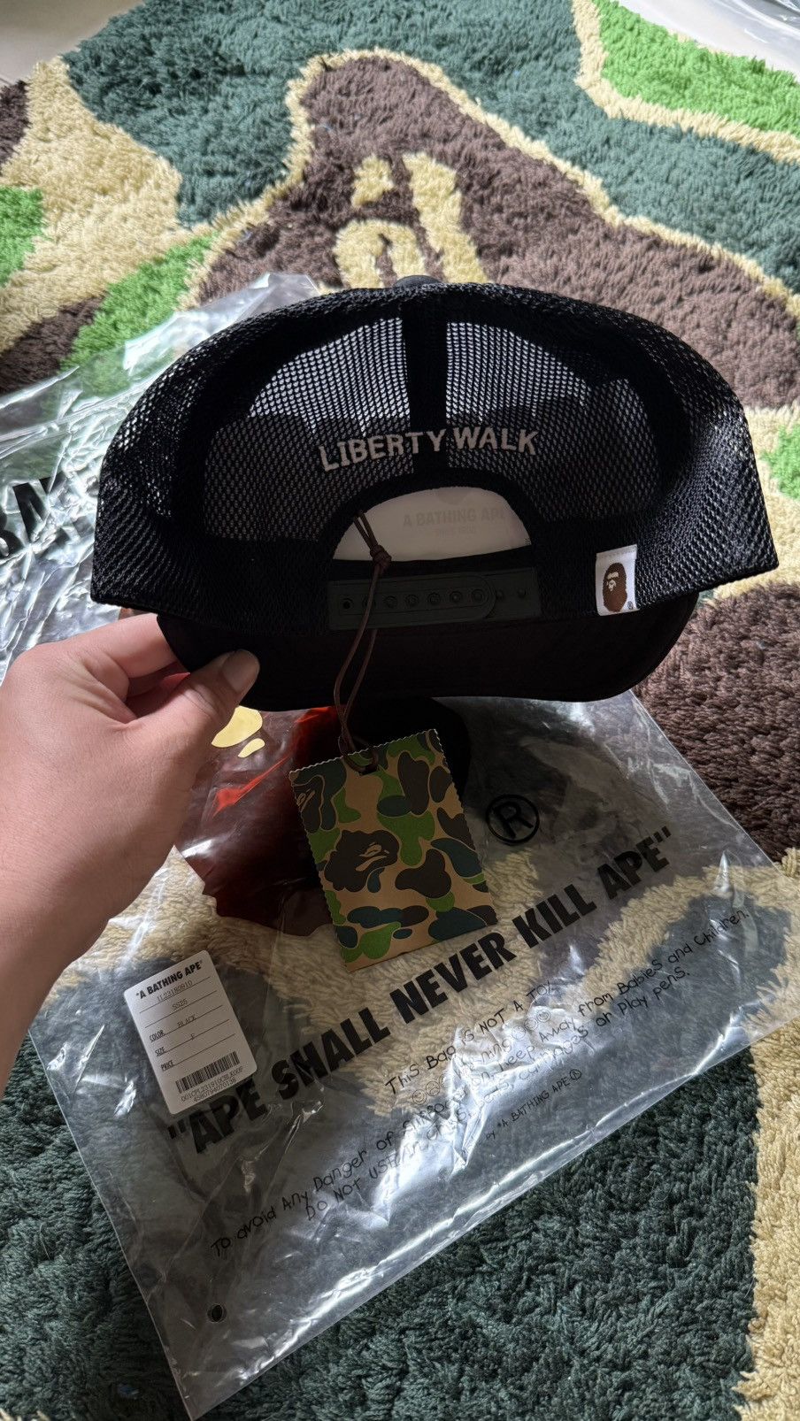 Bape Bape x Liberty Walk Auto Salon Exclusive Mesh Cap Size ONE SIZE - 3 Thumbnail