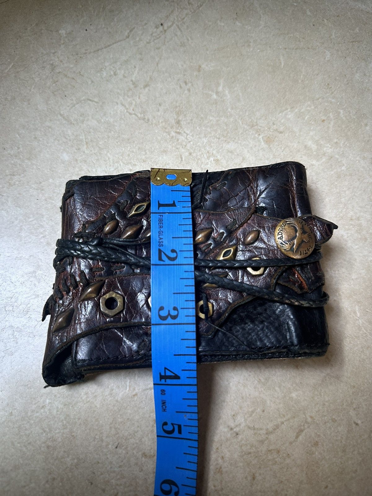 14th addiction leather wallet rare design