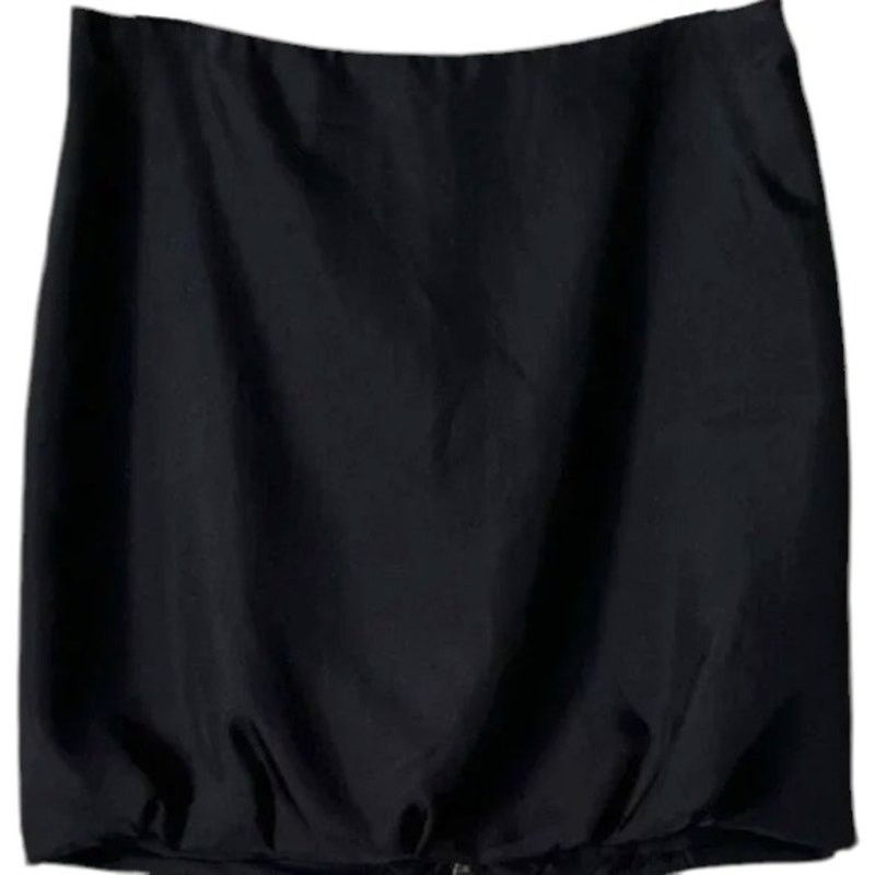 Alexander McQueen MCQ ALEXANDER MCQUEEN Black Mini Skirt, XS/US2/IT38 Size 26" / US 2 / IT 38 - 1 Thumbnail