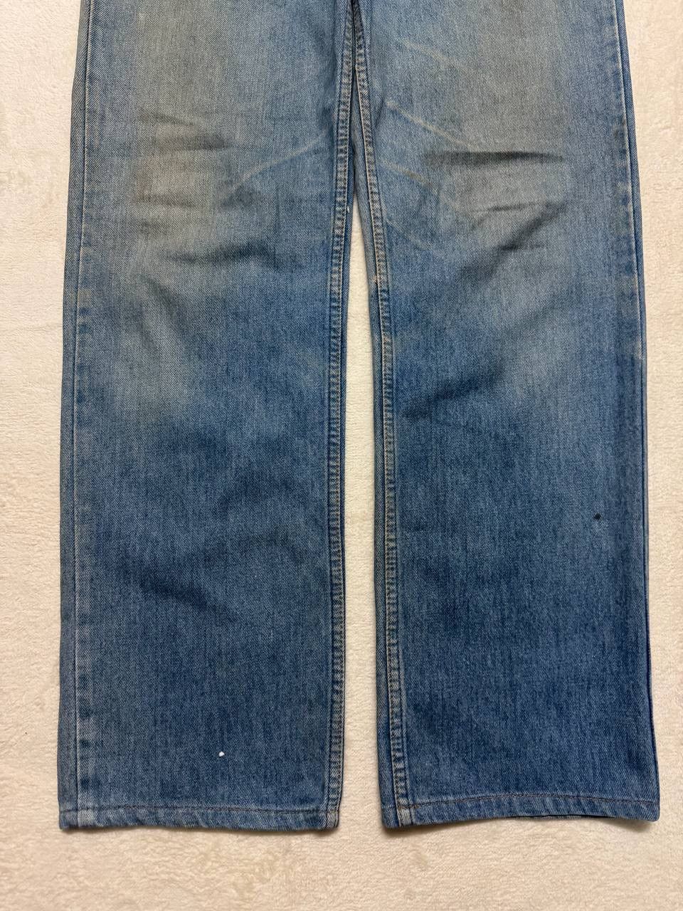 Levi's THRASHED Vintage 2000s Levi’s 515 Rusty Dirty Blue Denim Size US 32 / EU 48 - 8 Thumbnail