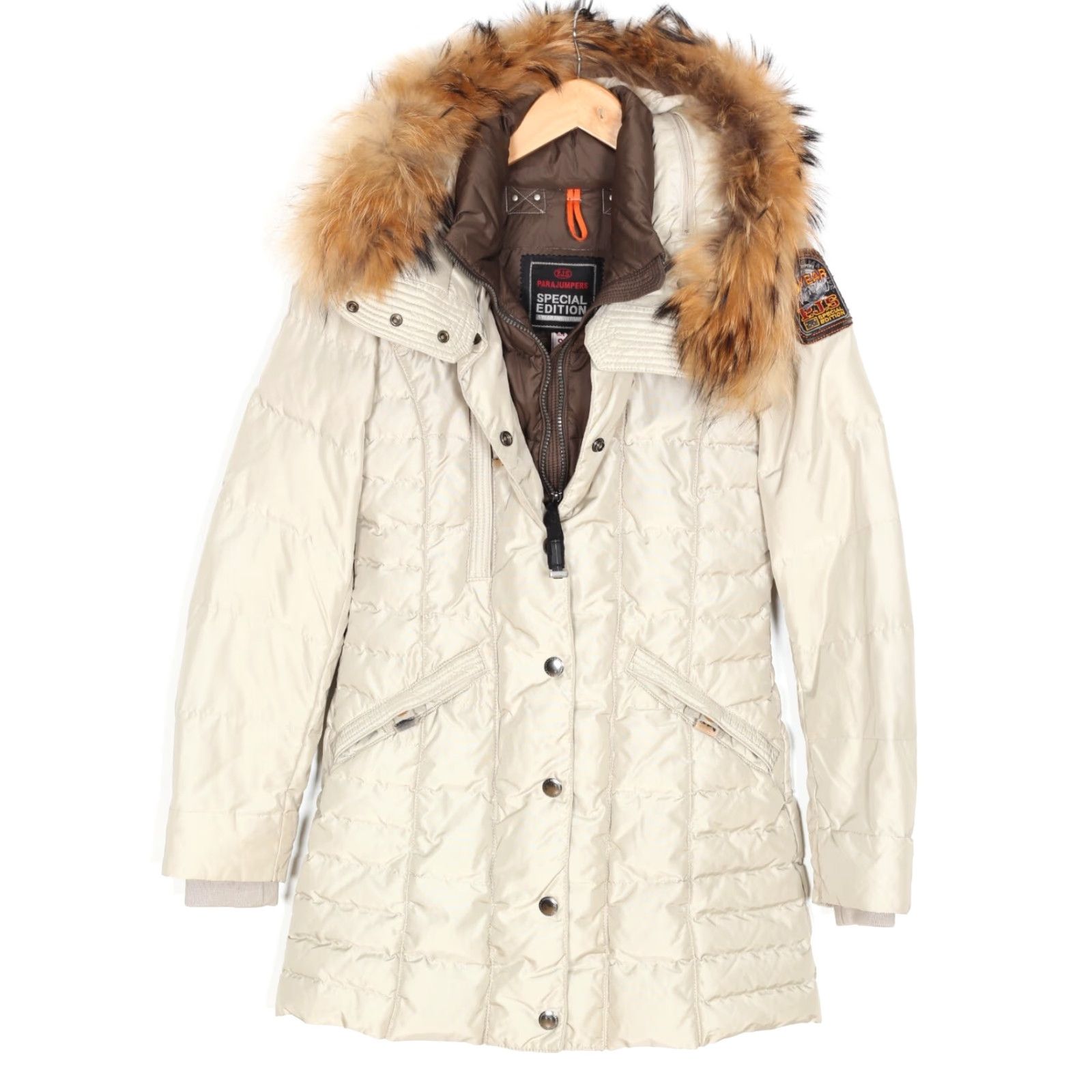 Parajumpers VINTAGE PARAJUMPERS ANGIE SPECIAL EDITION 5 Year Hooded Down Parka Jacket Women Size S Size S / US 4 / IT 40 - 2 Thumbnail